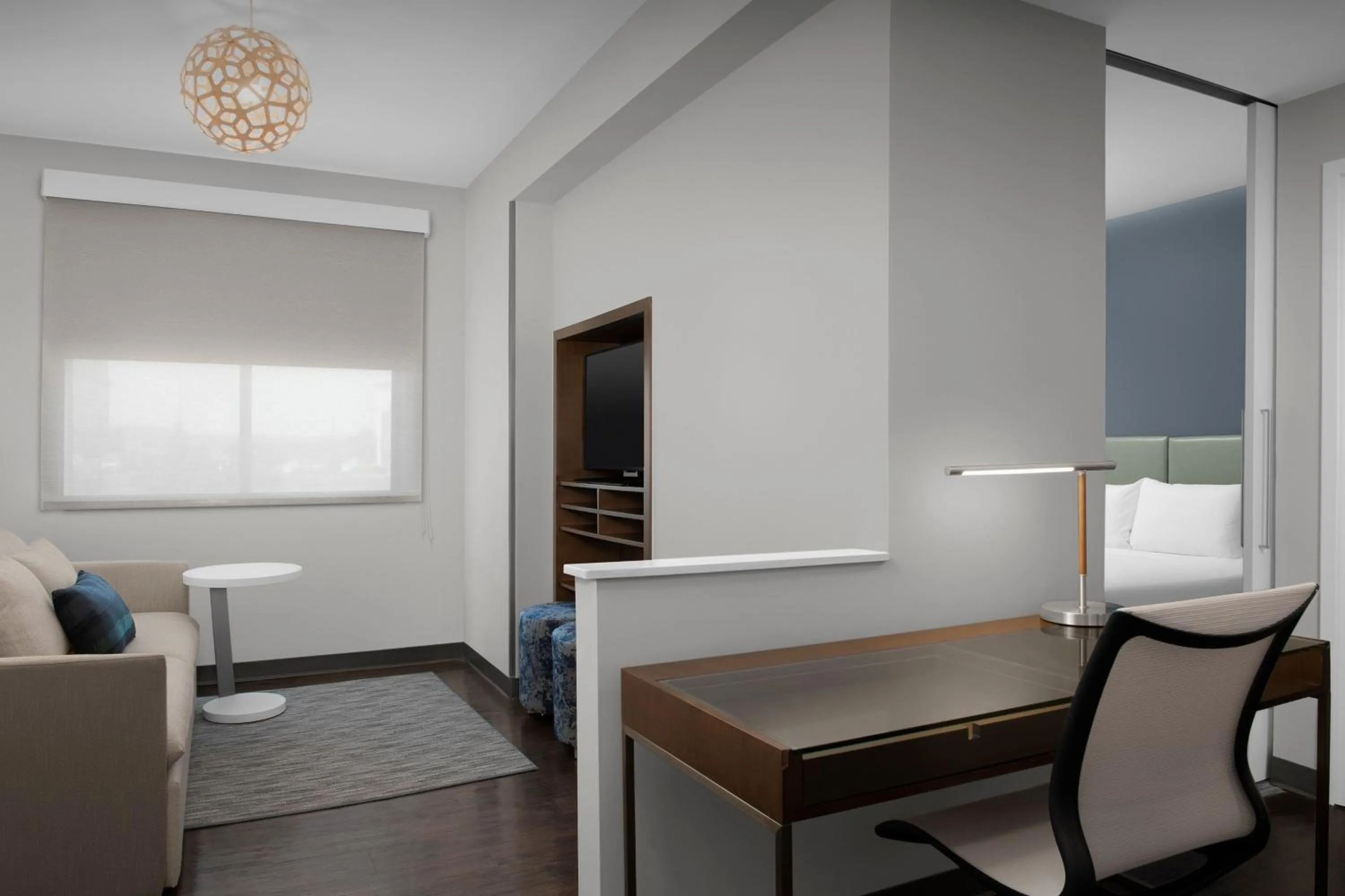 Bedroom, Bed in Element Denver Park Meadows