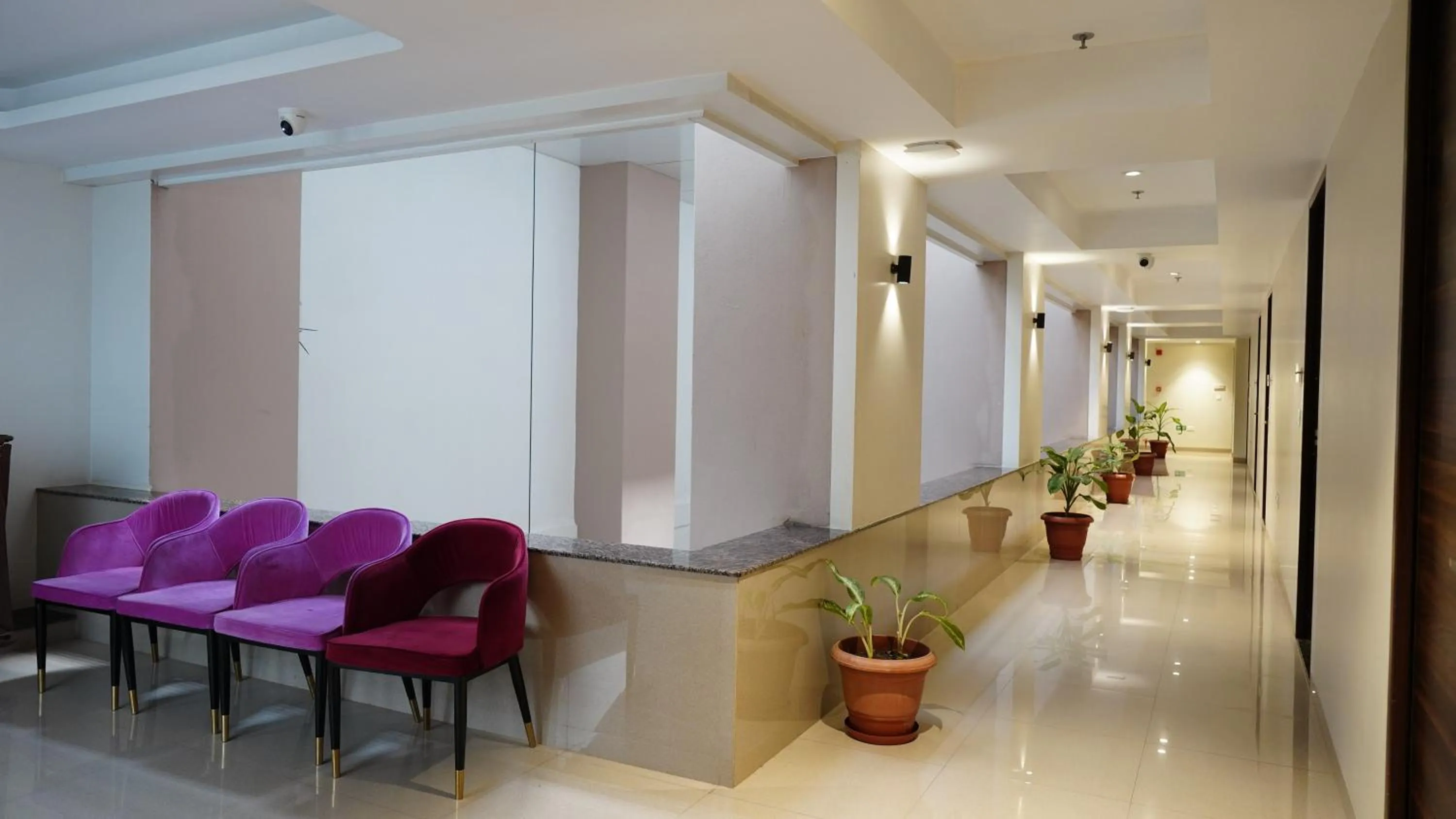 Seating area in HOTEL CRYSTAL CROWN