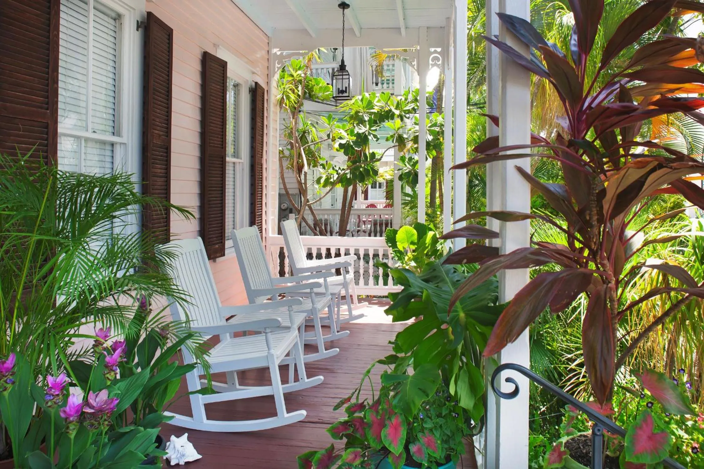Patio in Key West Bed and Breakfast