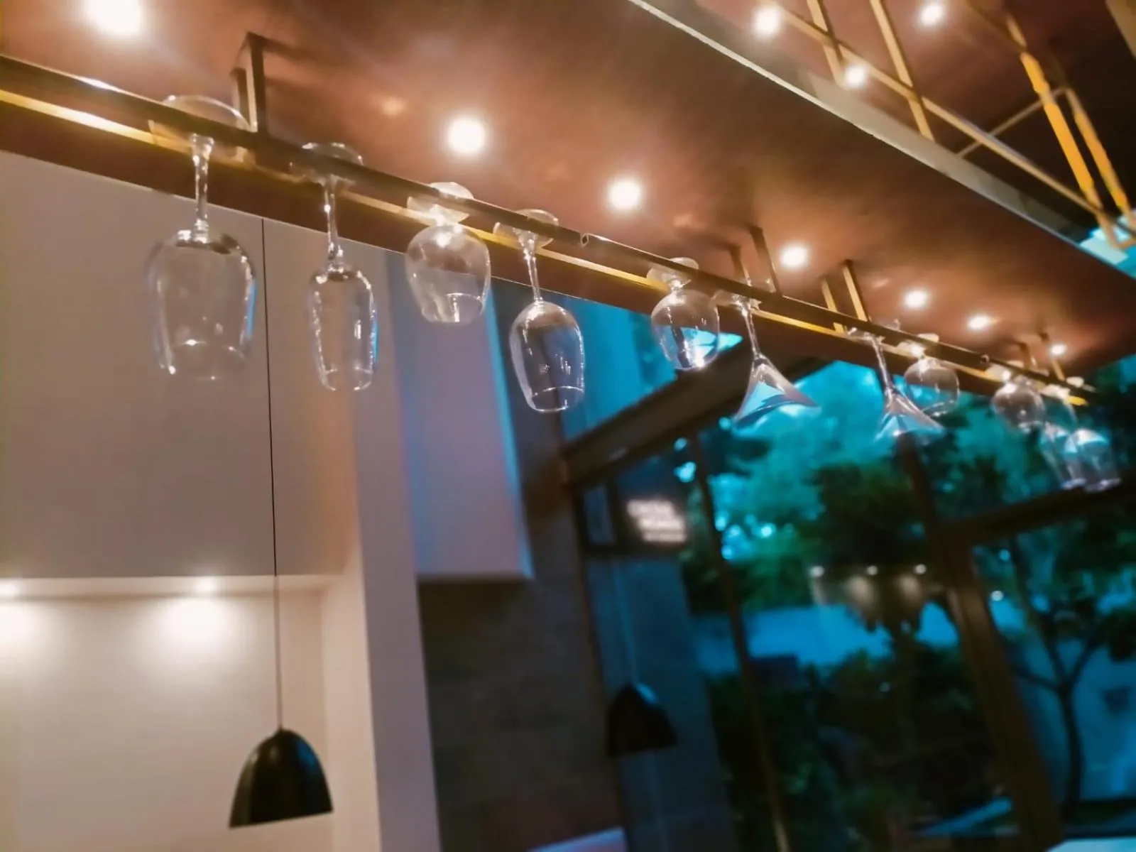 Dining area in Abhyagama Hotel