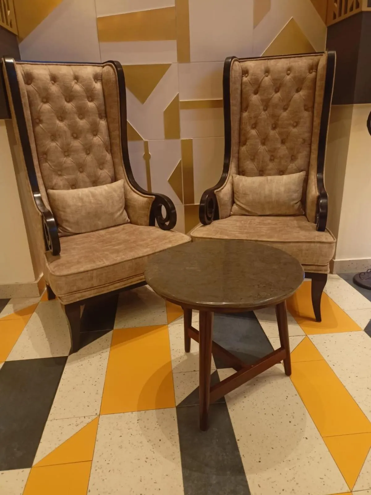 Seating area in Abhyagama Hotel