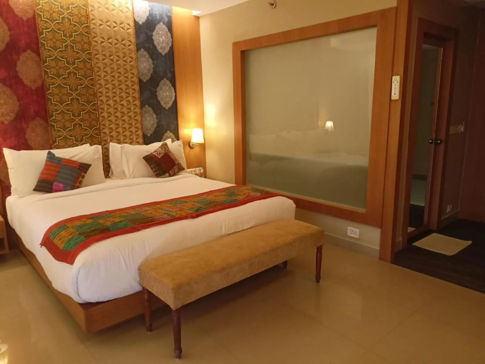 Bedroom, Bed in Abhyagama Hotel