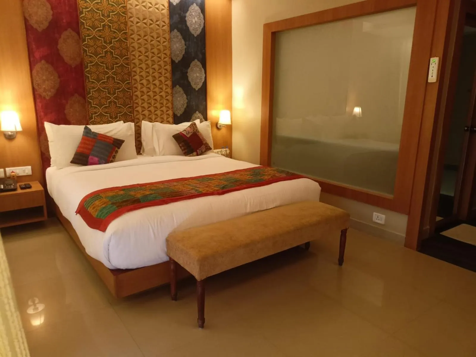 Bedroom, Bed in Abhyagama Hotel
