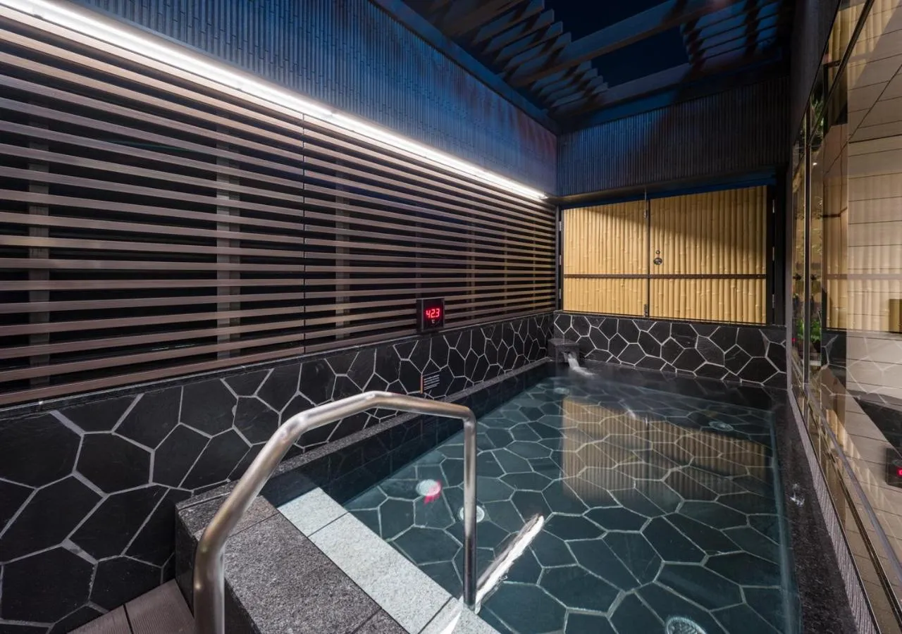 Open Air Bath in APA Hotel Ueno Ekimae
