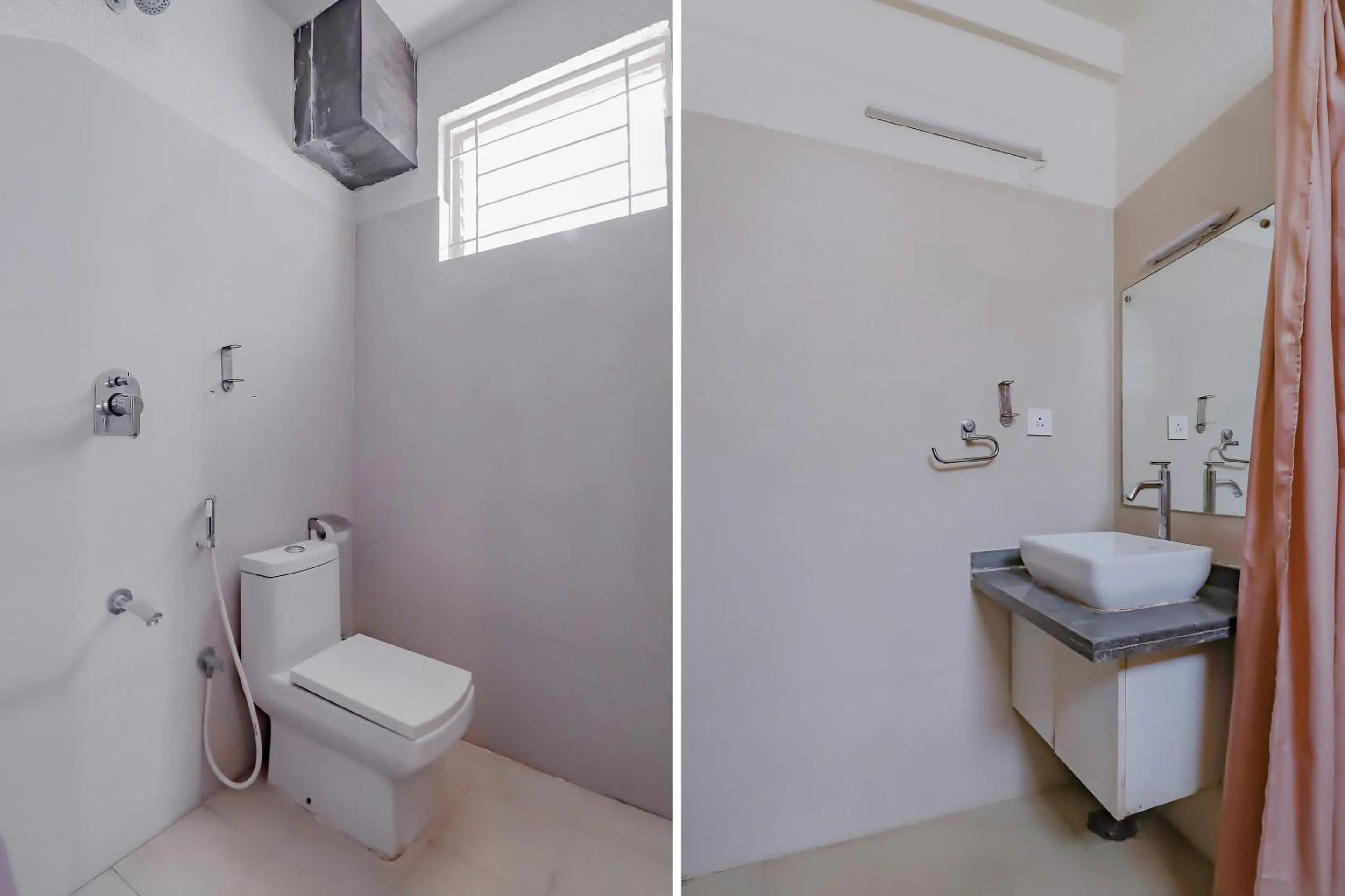 Bathroom in Capital O Royal Galaxy Finesse Near Phoenix Marketcity