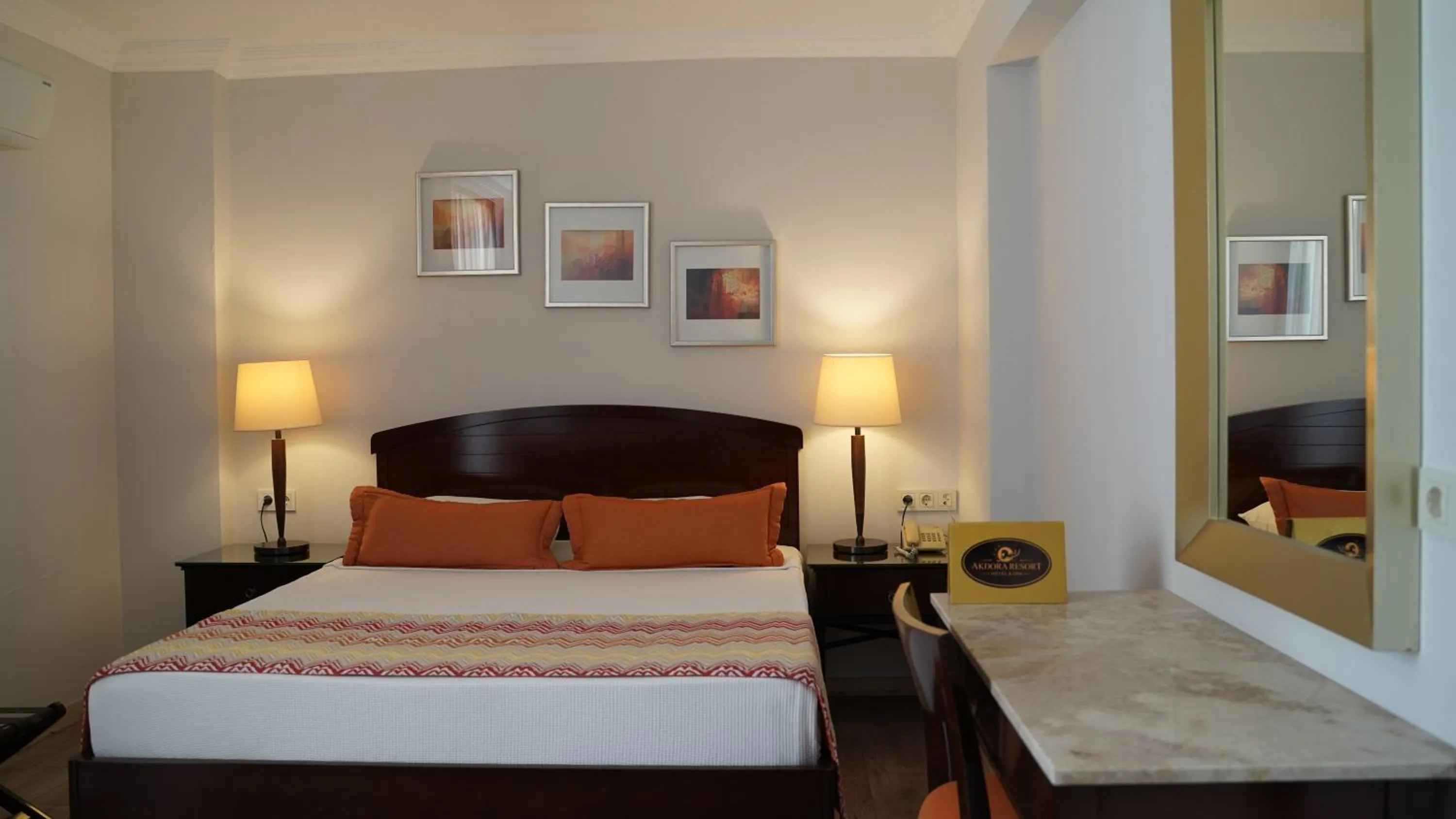 Bed in Akdora Resort Hotel & Spa