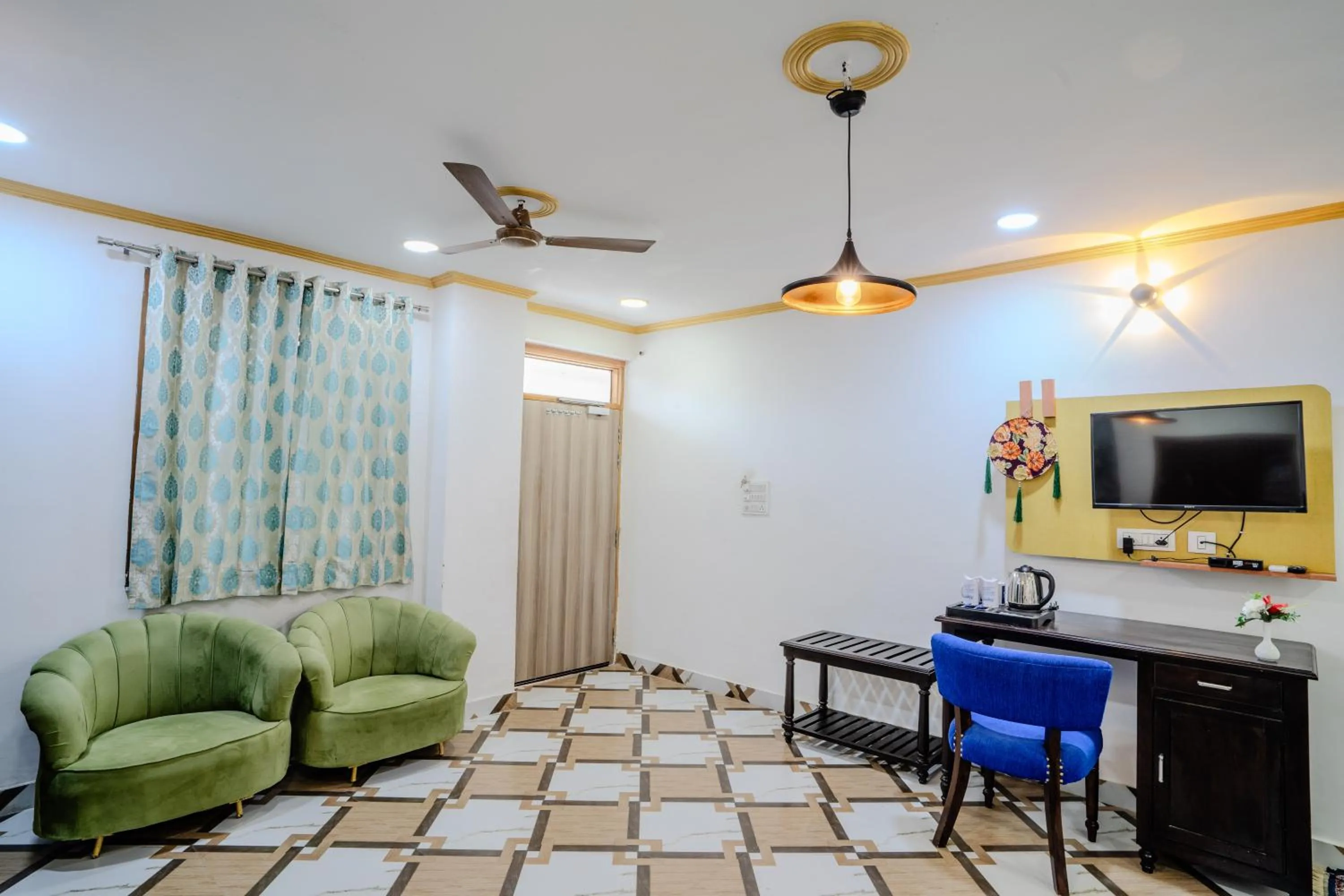 Seating area in Ramas Resort