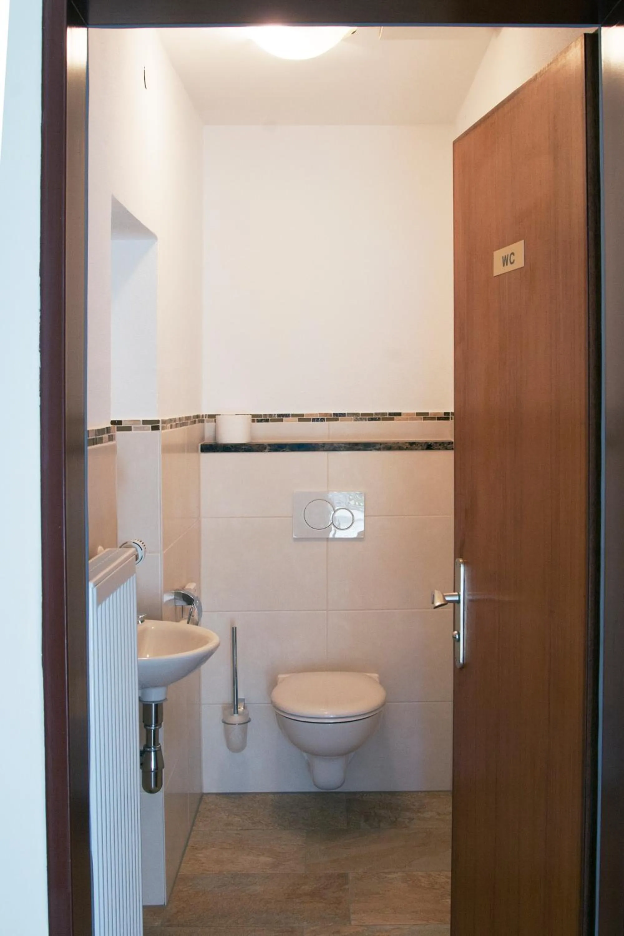 Toilet in Haus Waldesruh