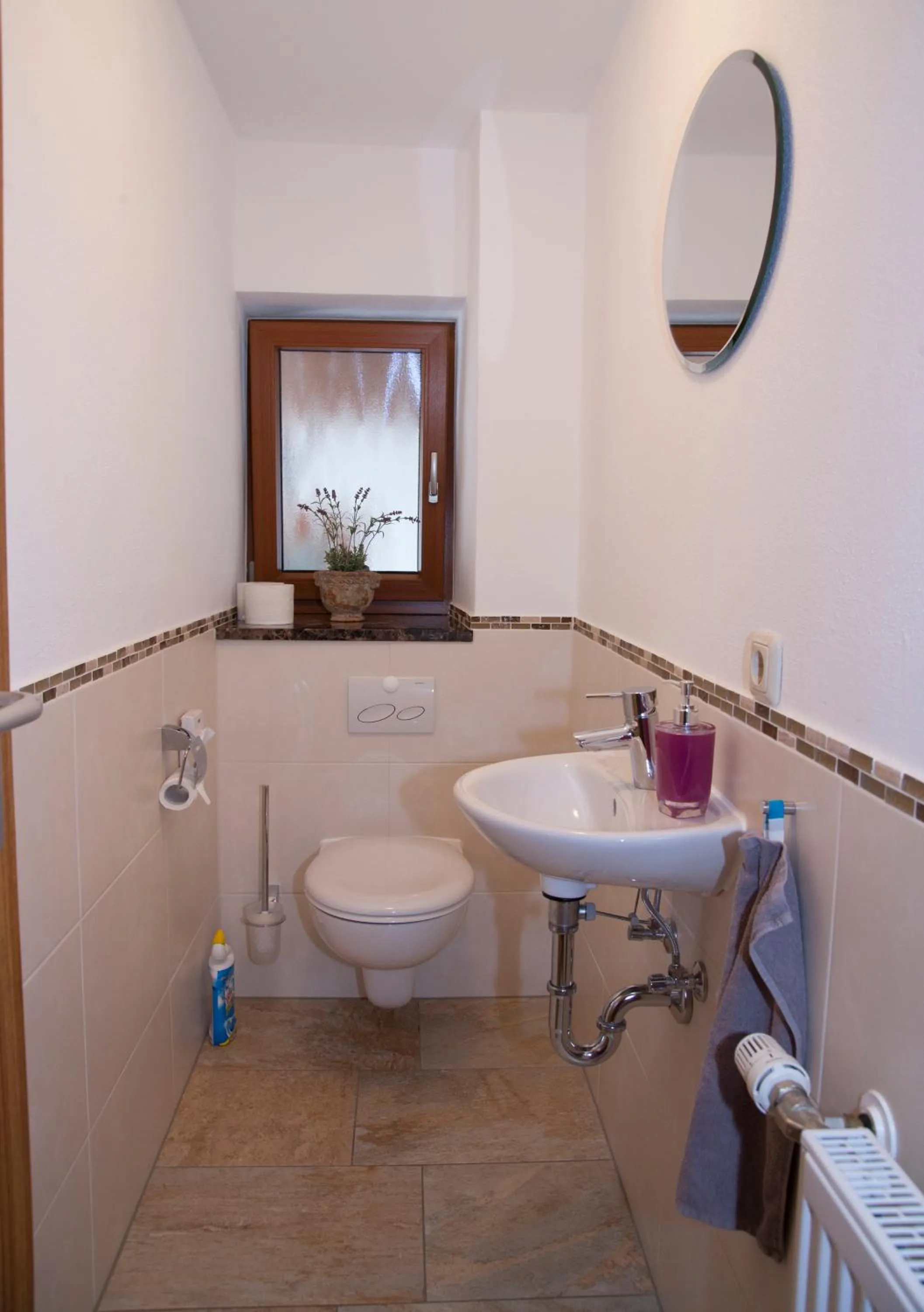Toilet in Haus Waldesruh