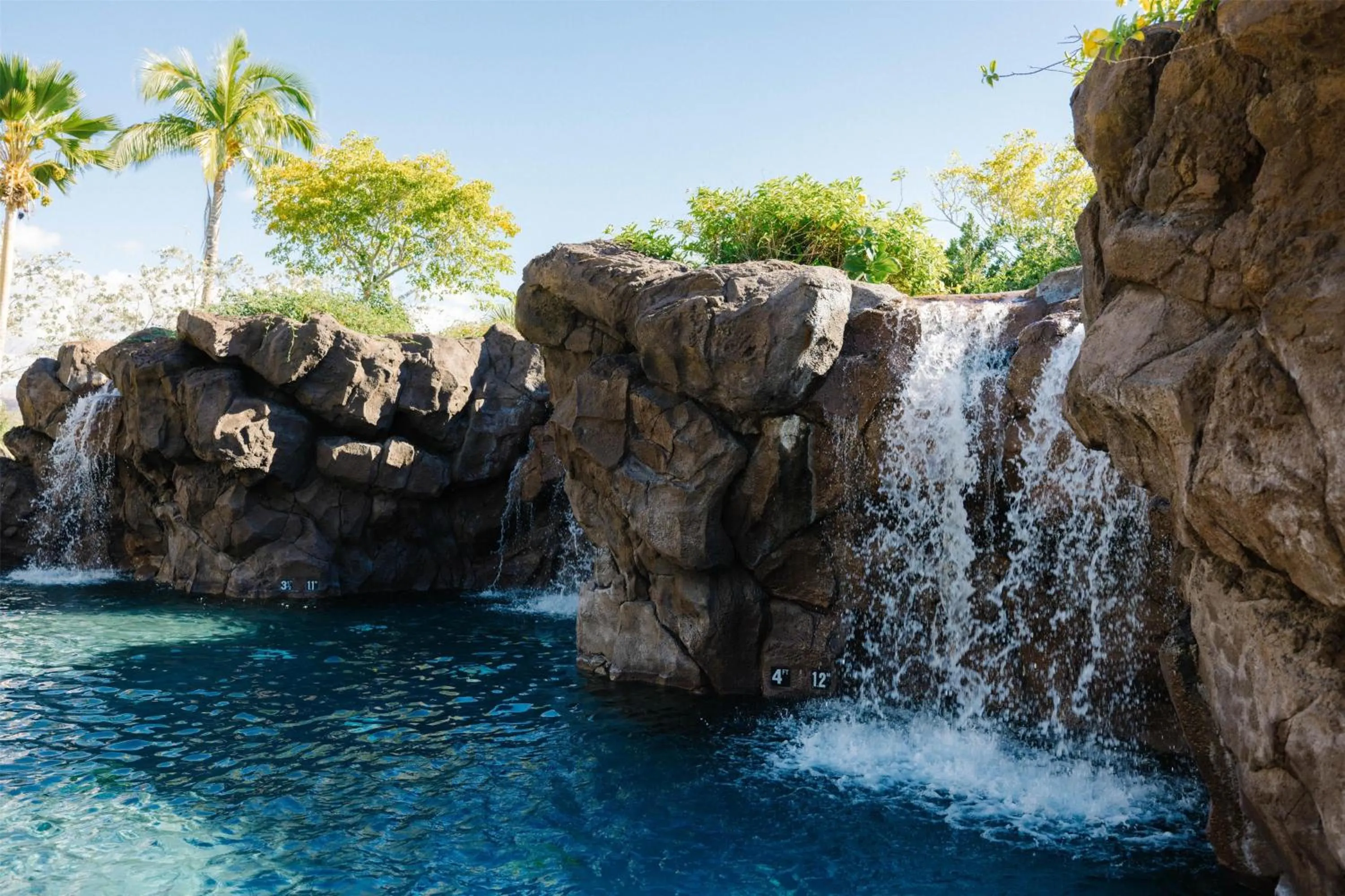 Pool view in Hilton Grand Vacations Club Kings Land Waikoloa