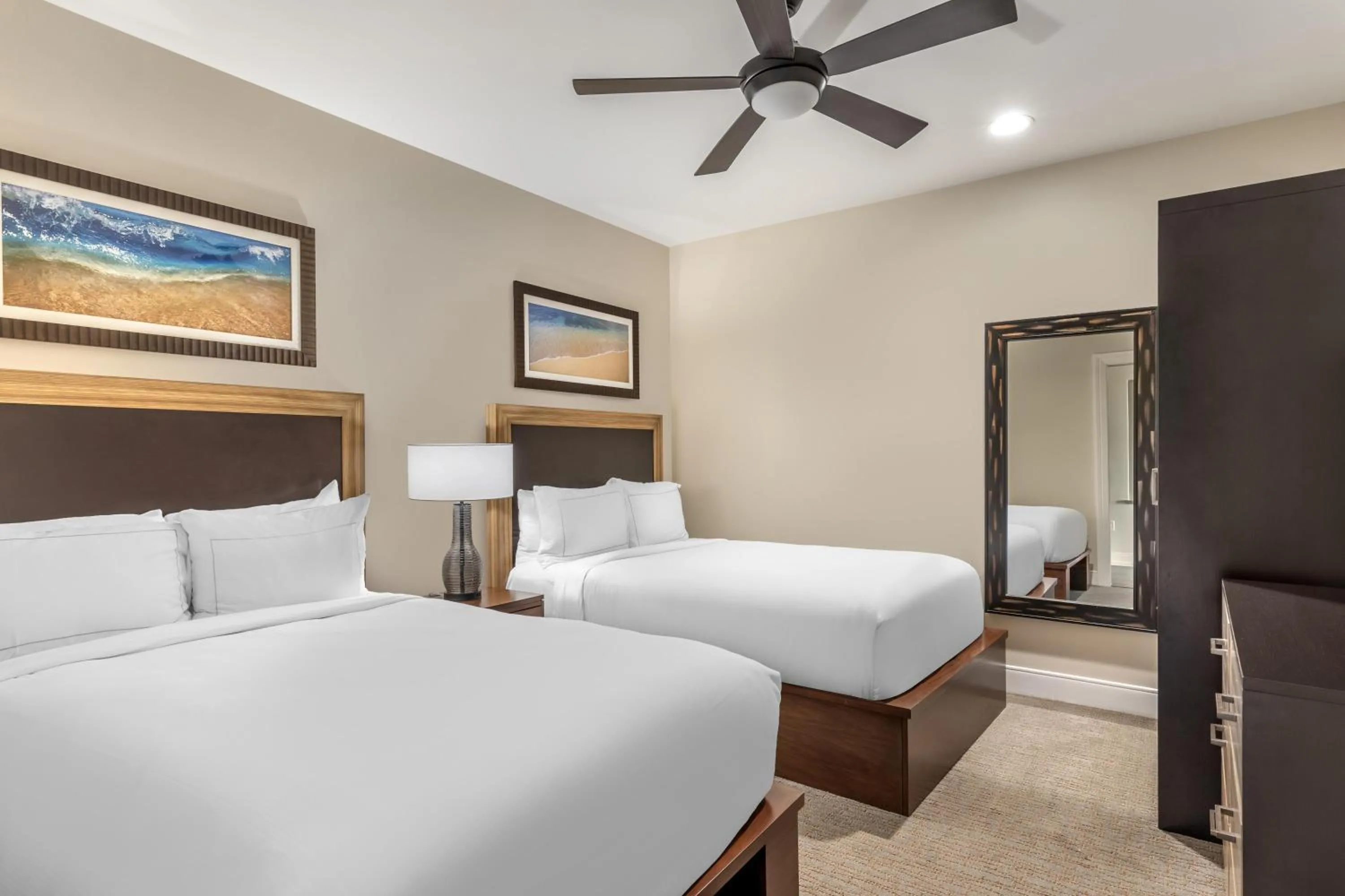 Bed in Hilton Grand Vacations Club Kings Land Waikoloa