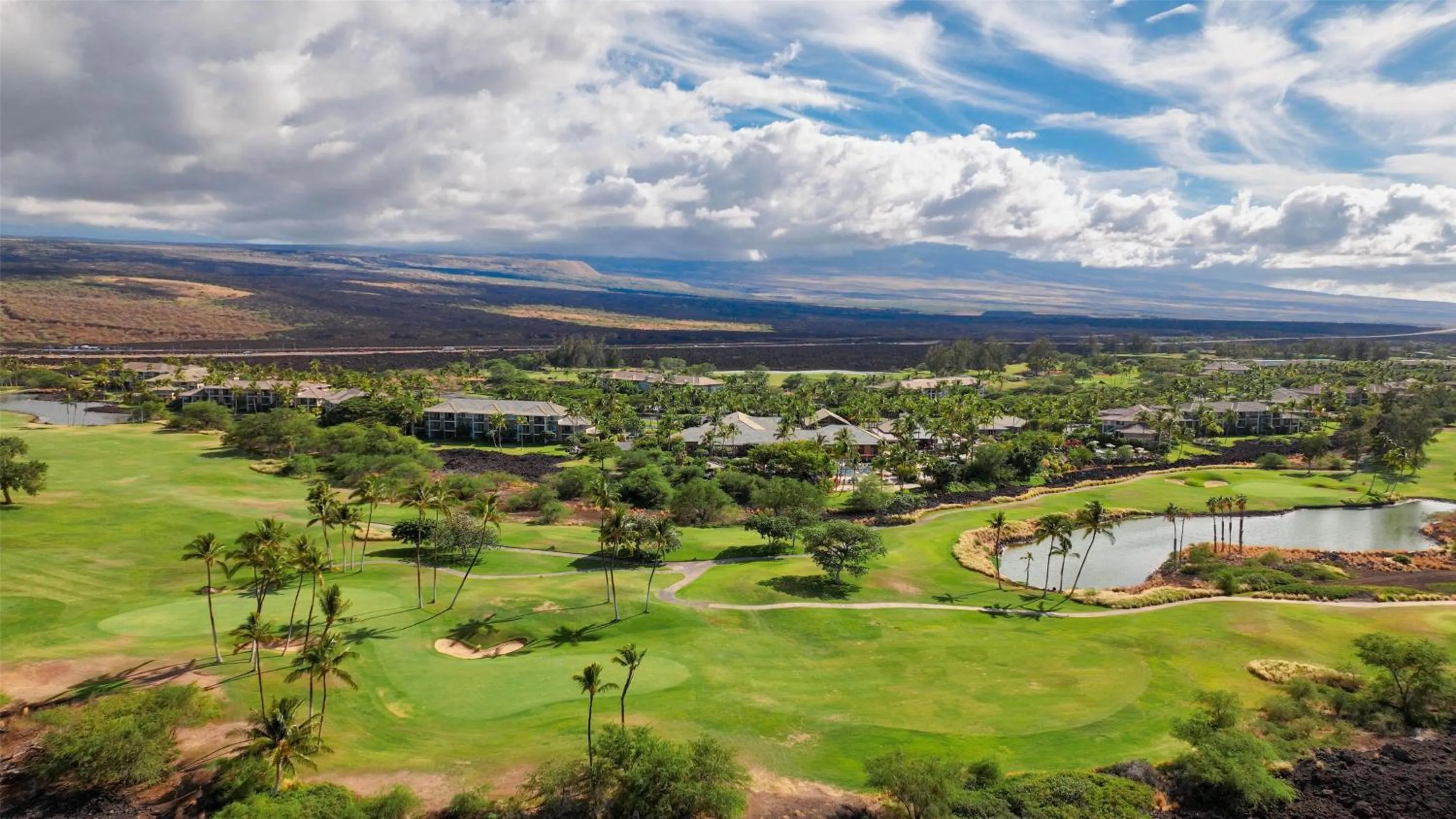 Golfcourse in Hilton Grand Vacations Club Kings Land Waikoloa