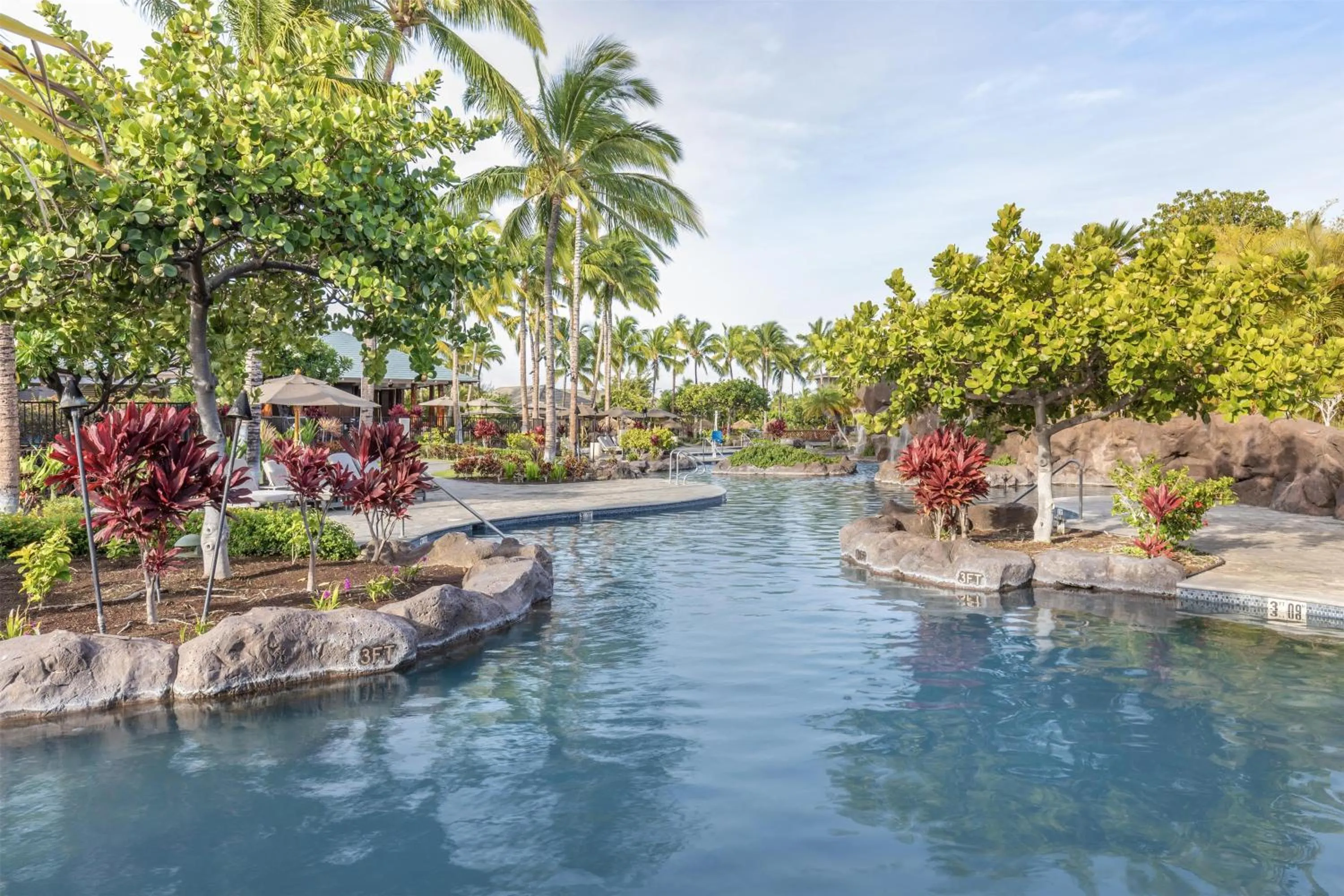 Pool view in Hilton Grand Vacations Club Kings Land Waikoloa