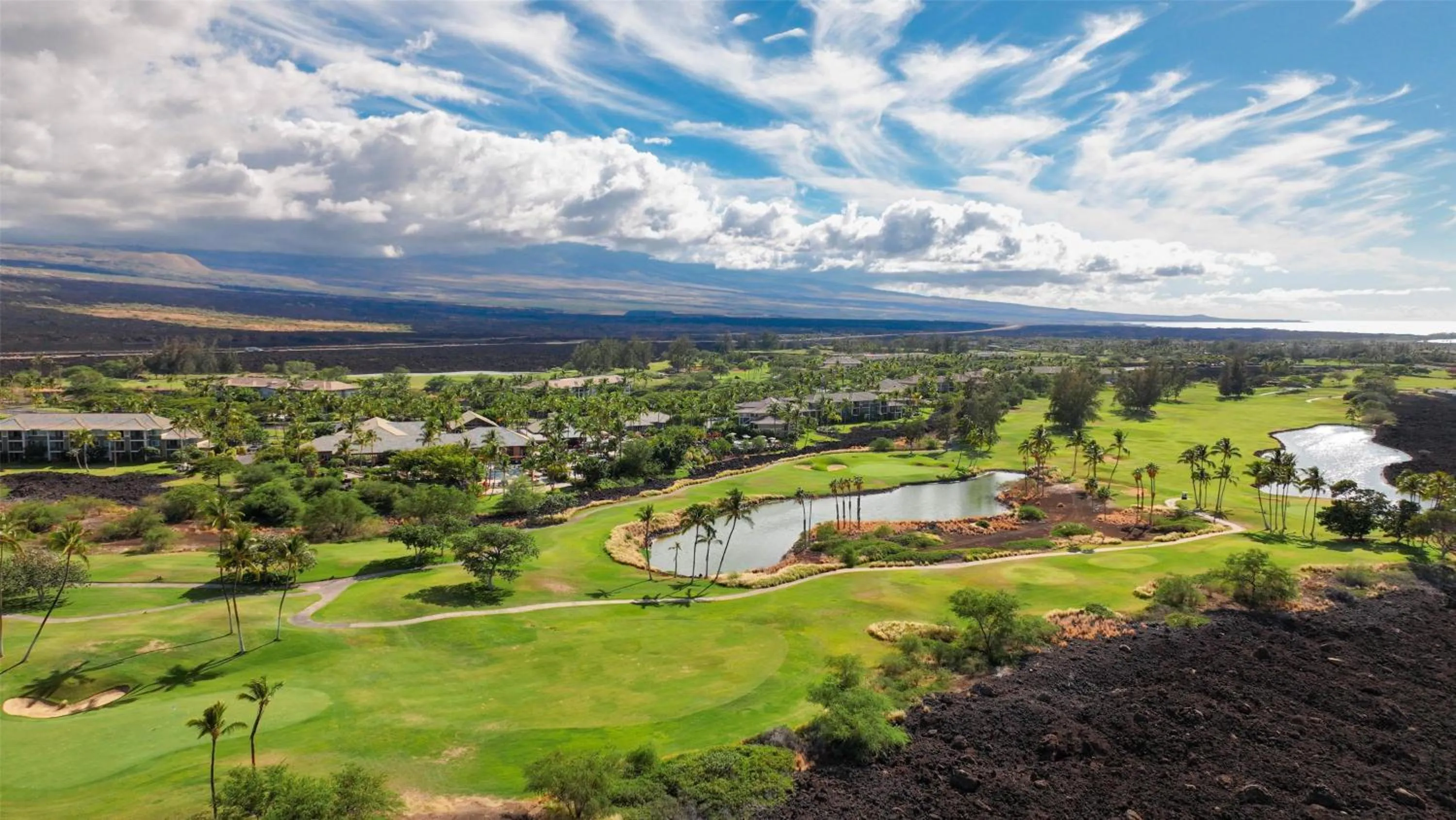 Golfcourse in Hilton Grand Vacations Club Kings Land Waikoloa