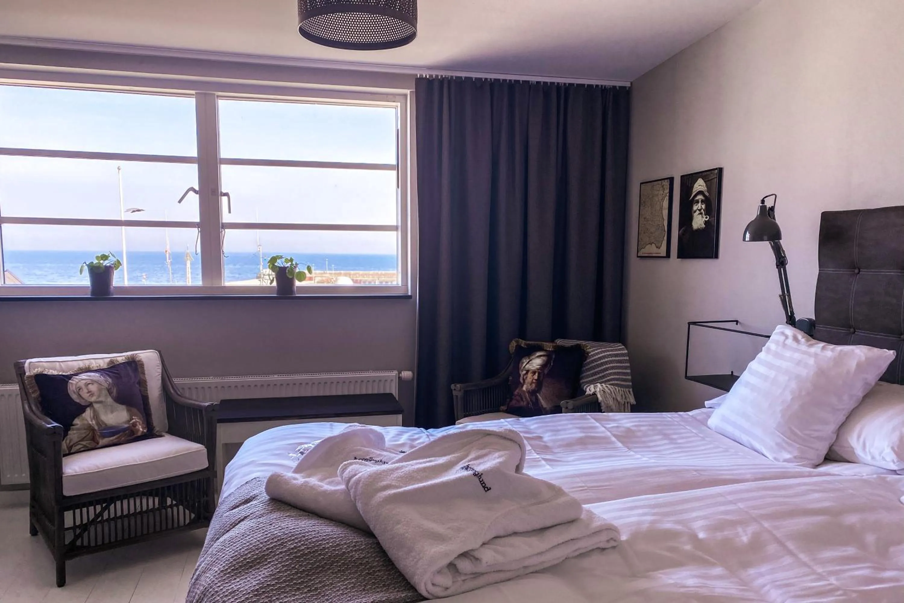 Bedroom, Bed in Bongska Huset