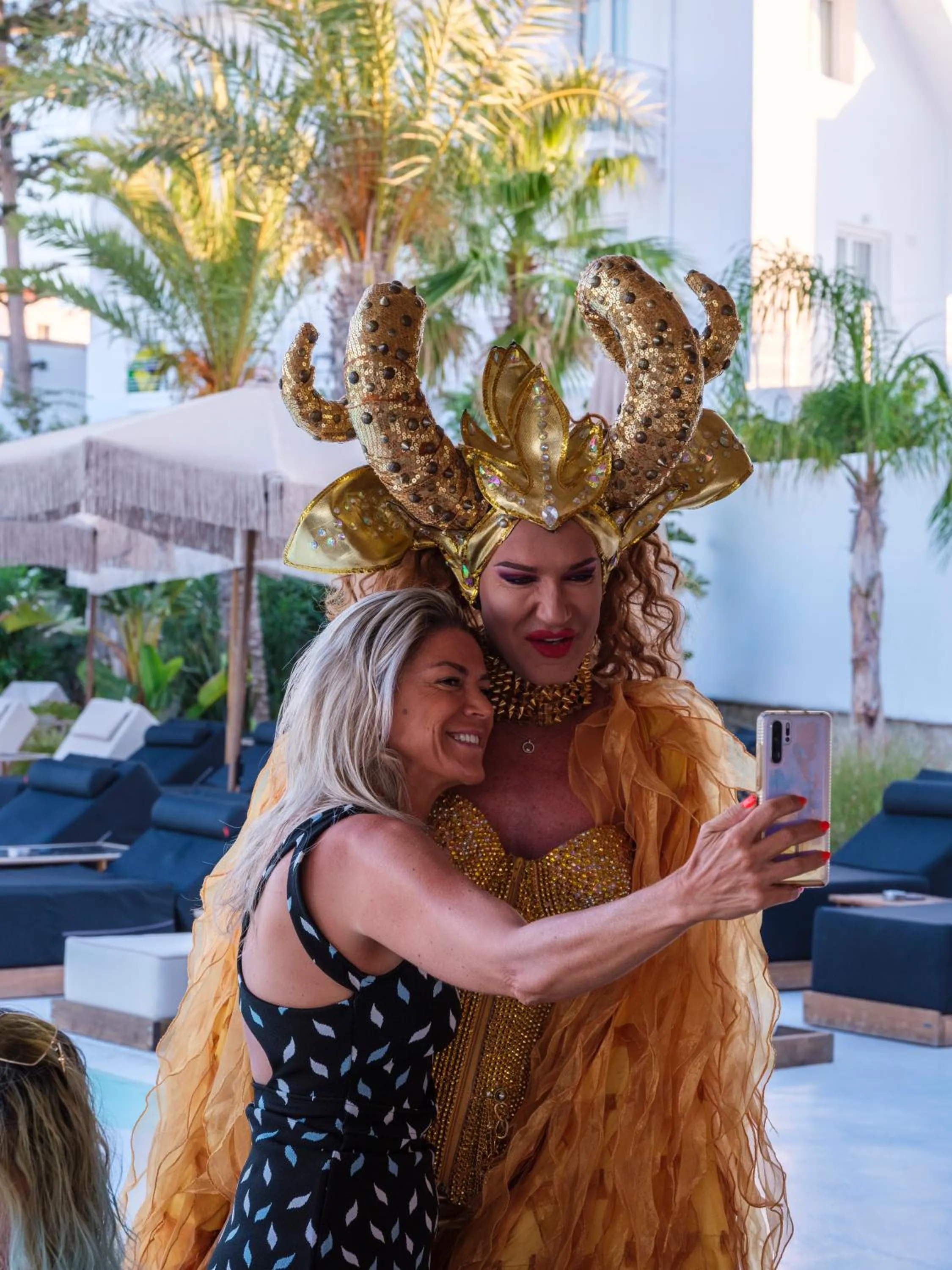 People in Akkadian LGBT Boutique Hotel