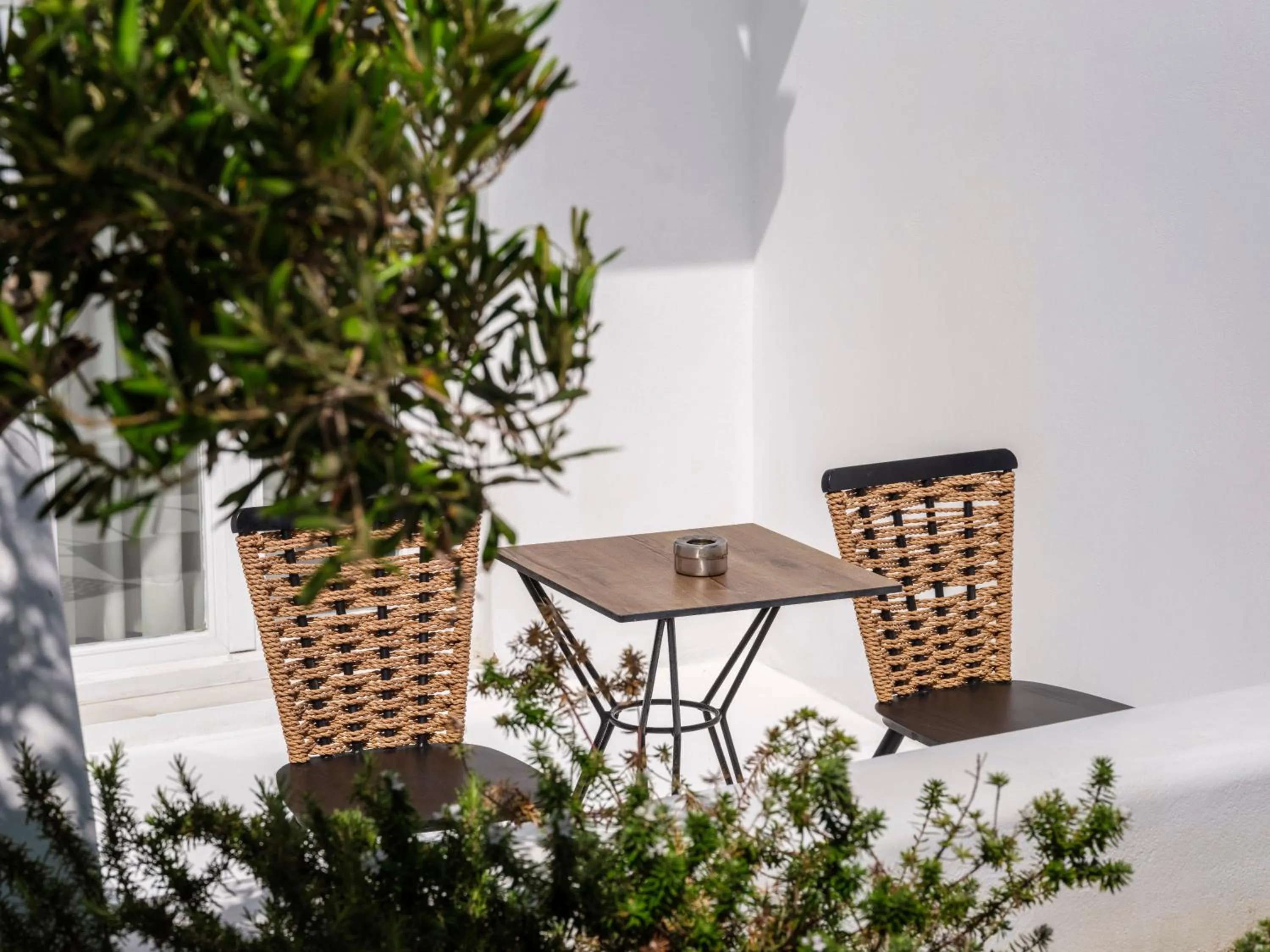 Patio in Akkadian LGBT Boutique Hotel