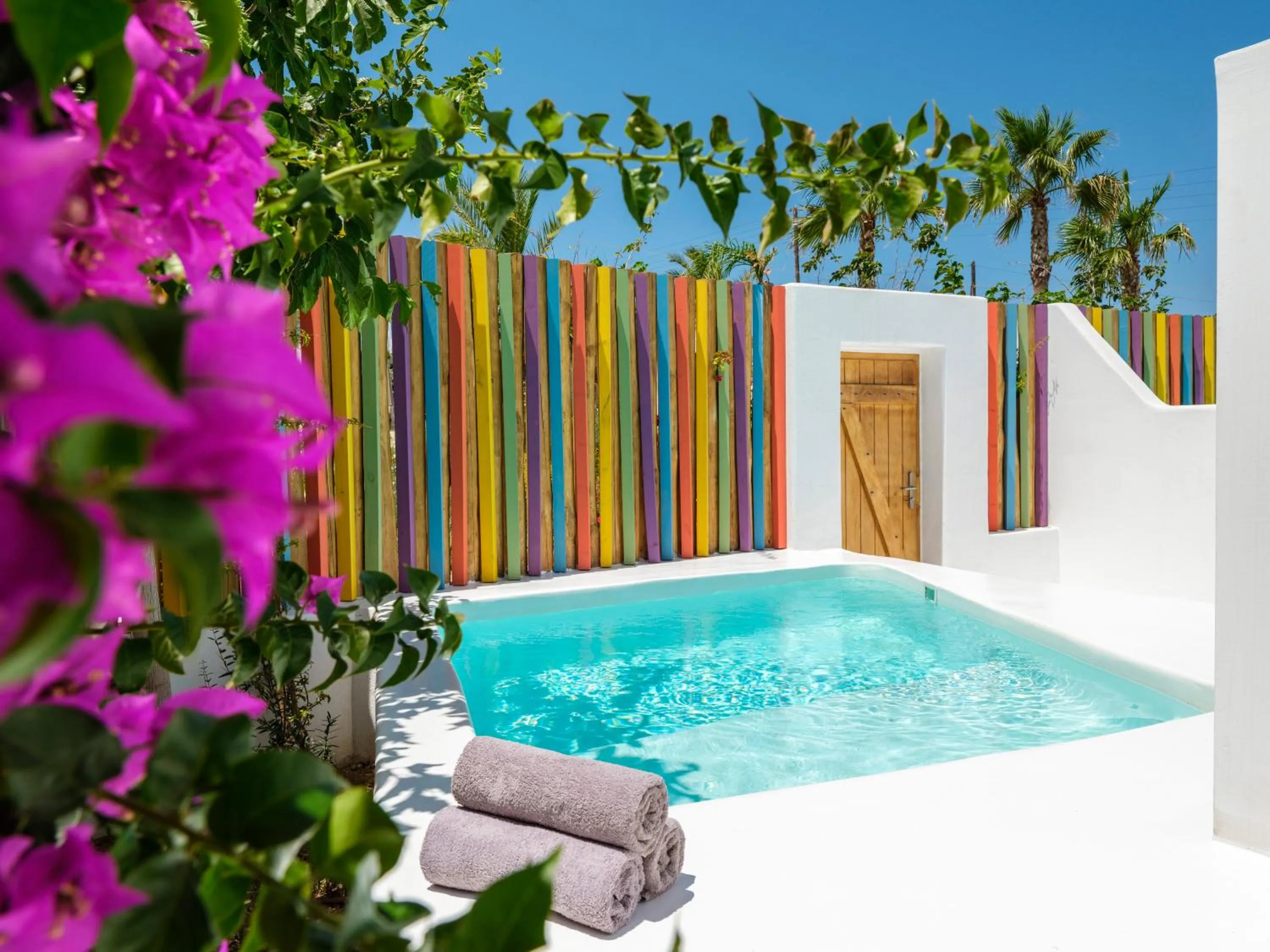 Swimming pool in Akkadian LGBT Boutique Hotel