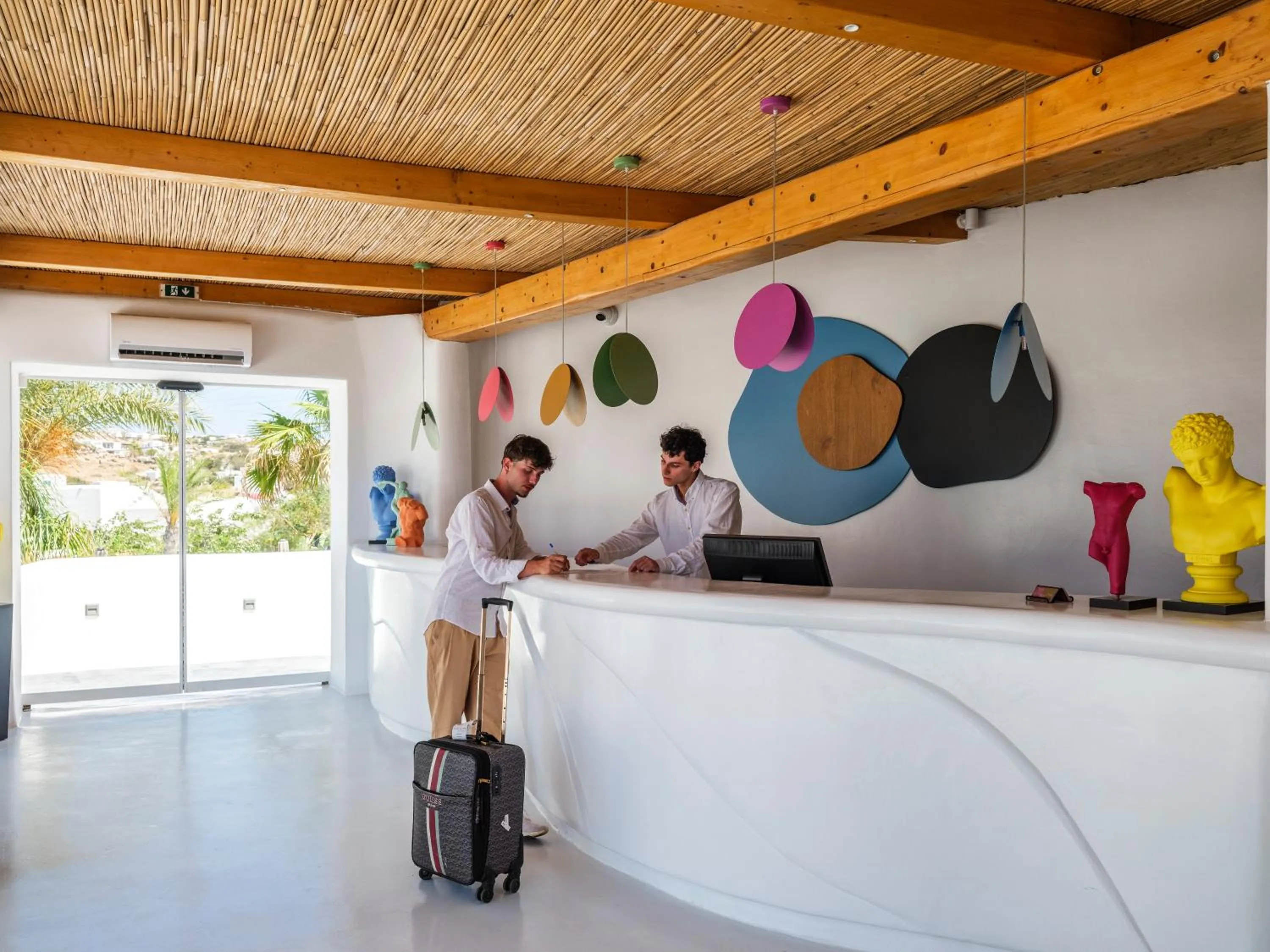 Staff in Akkadian LGBT Boutique Hotel