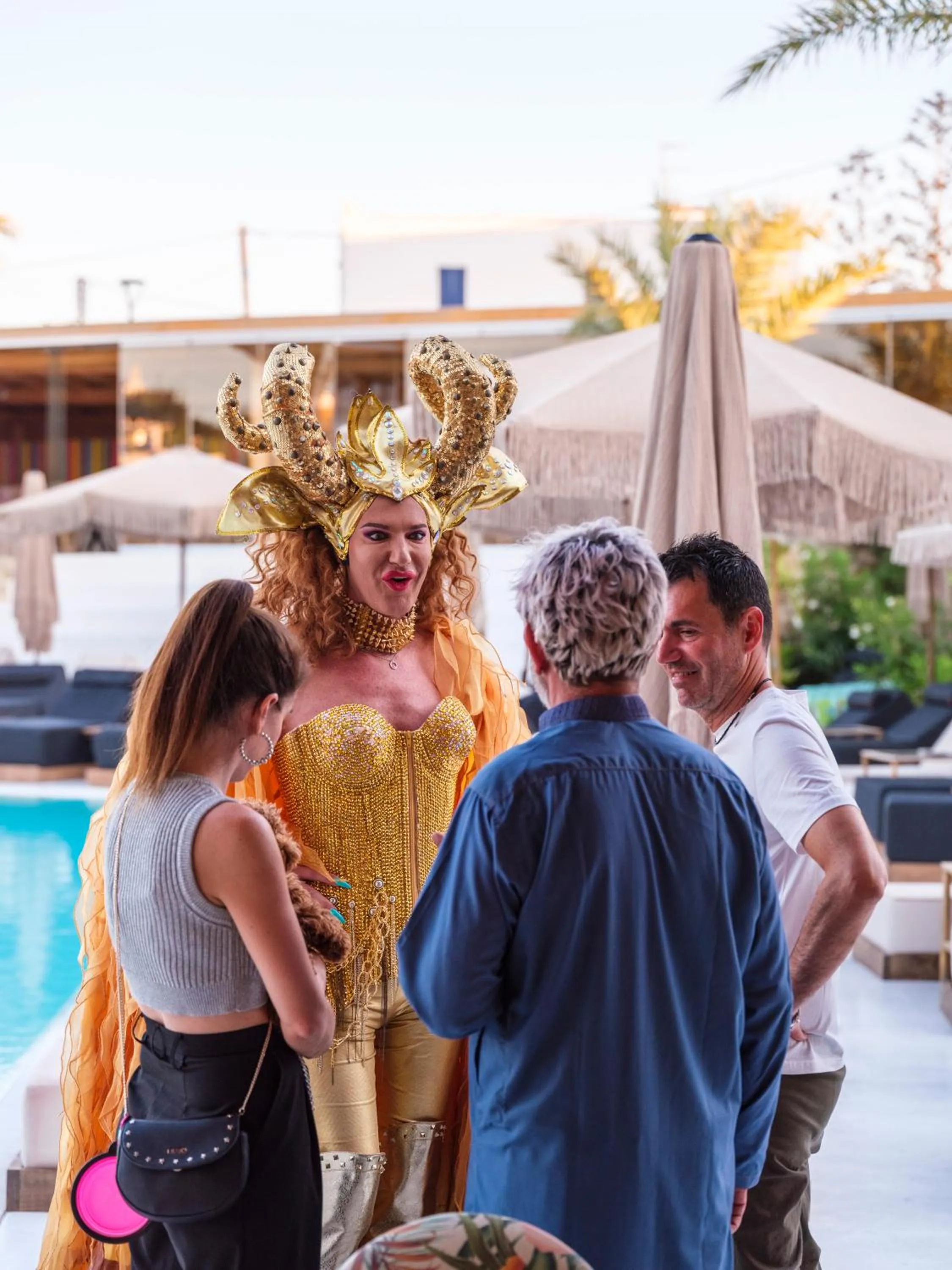 People in Akkadian LGBT Boutique Hotel