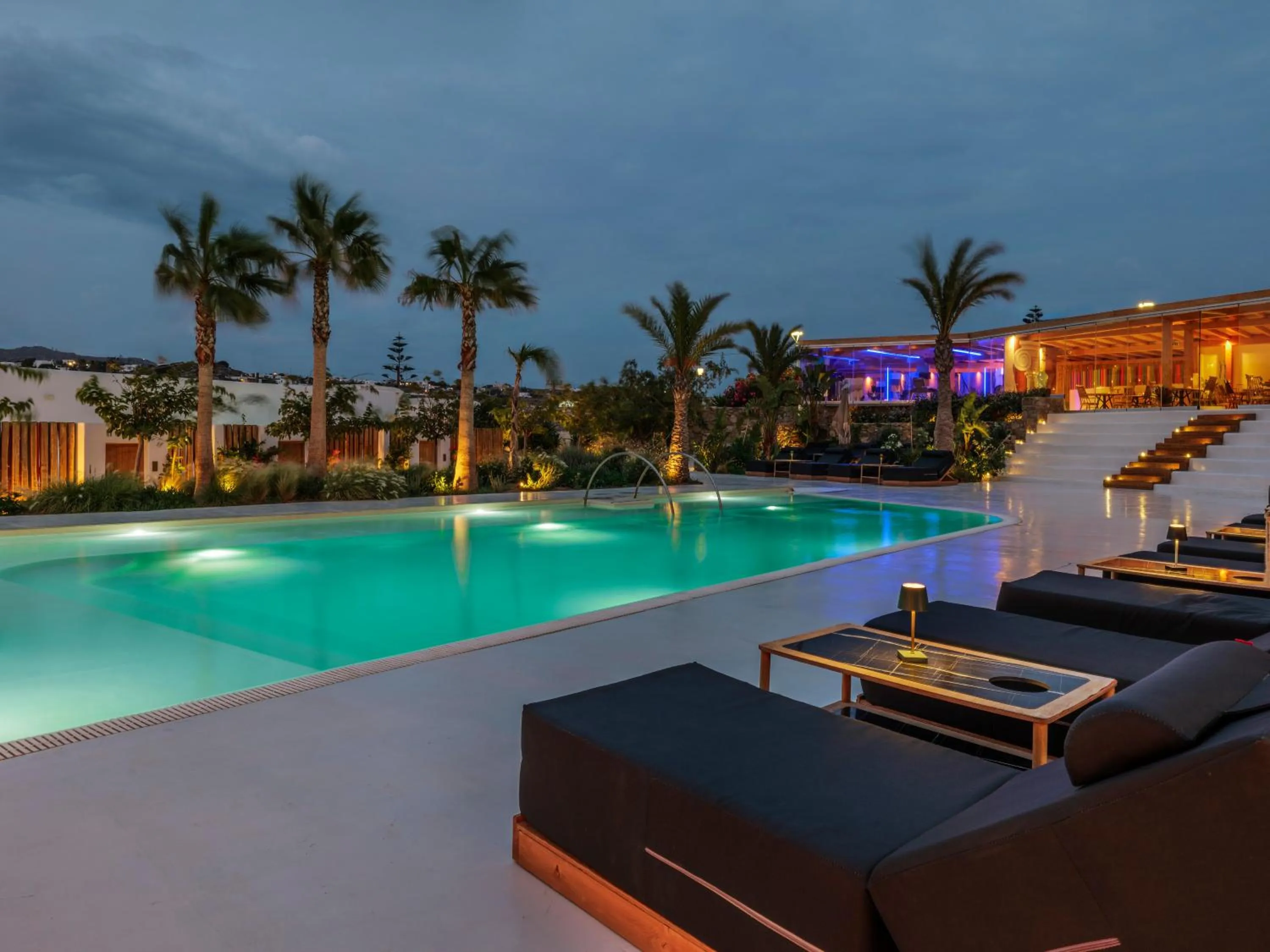 Swimming pool in Akkadian LGBT Boutique Hotel