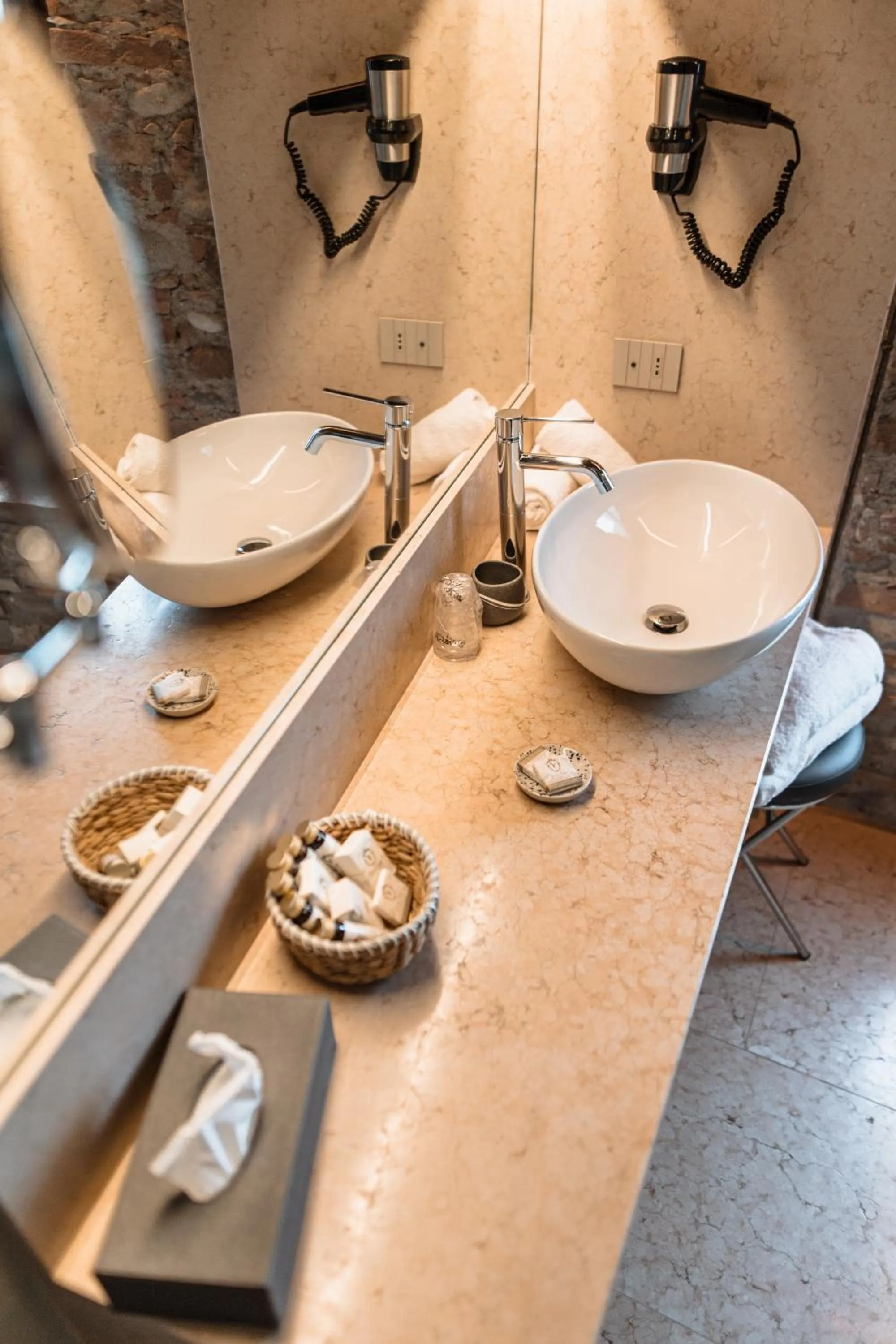 Bathroom in Corte Regia Relais & Spa