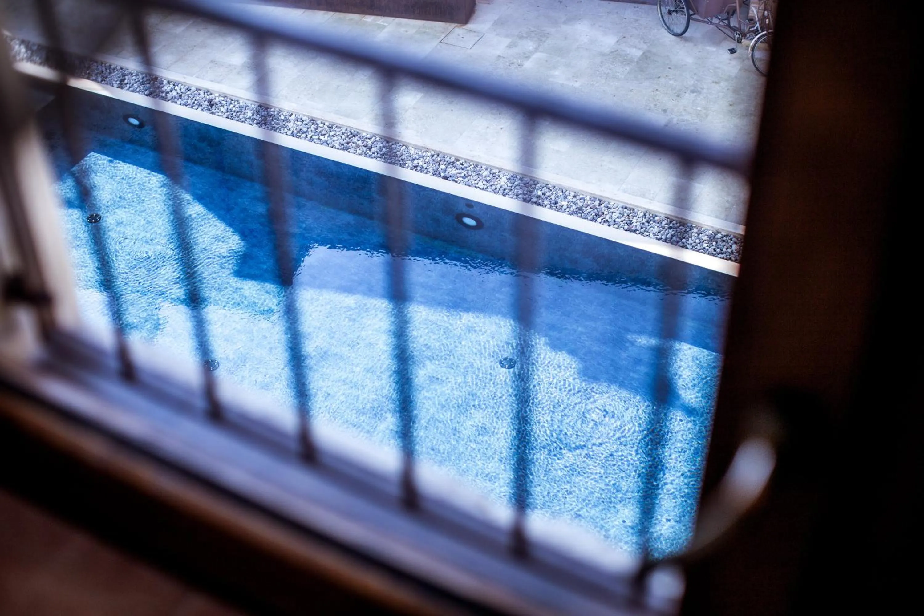 Pool view in Corte Regia Relais & Spa