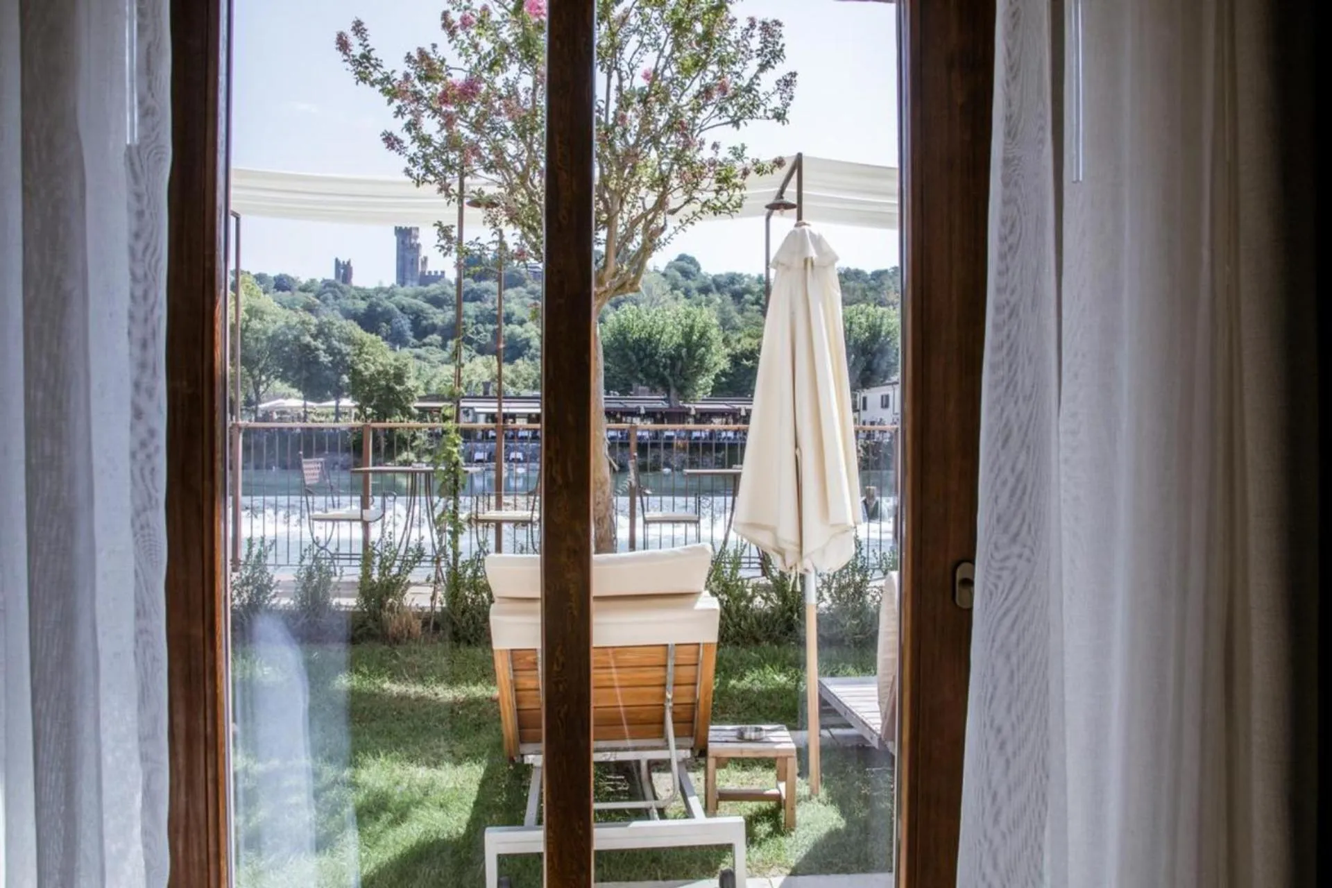 River view in Corte Regia Relais & Spa