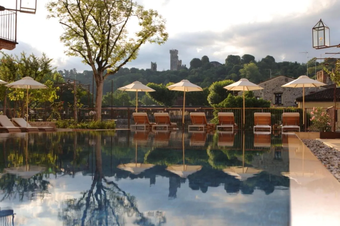 Swimming pool in Corte Regia Relais & Spa