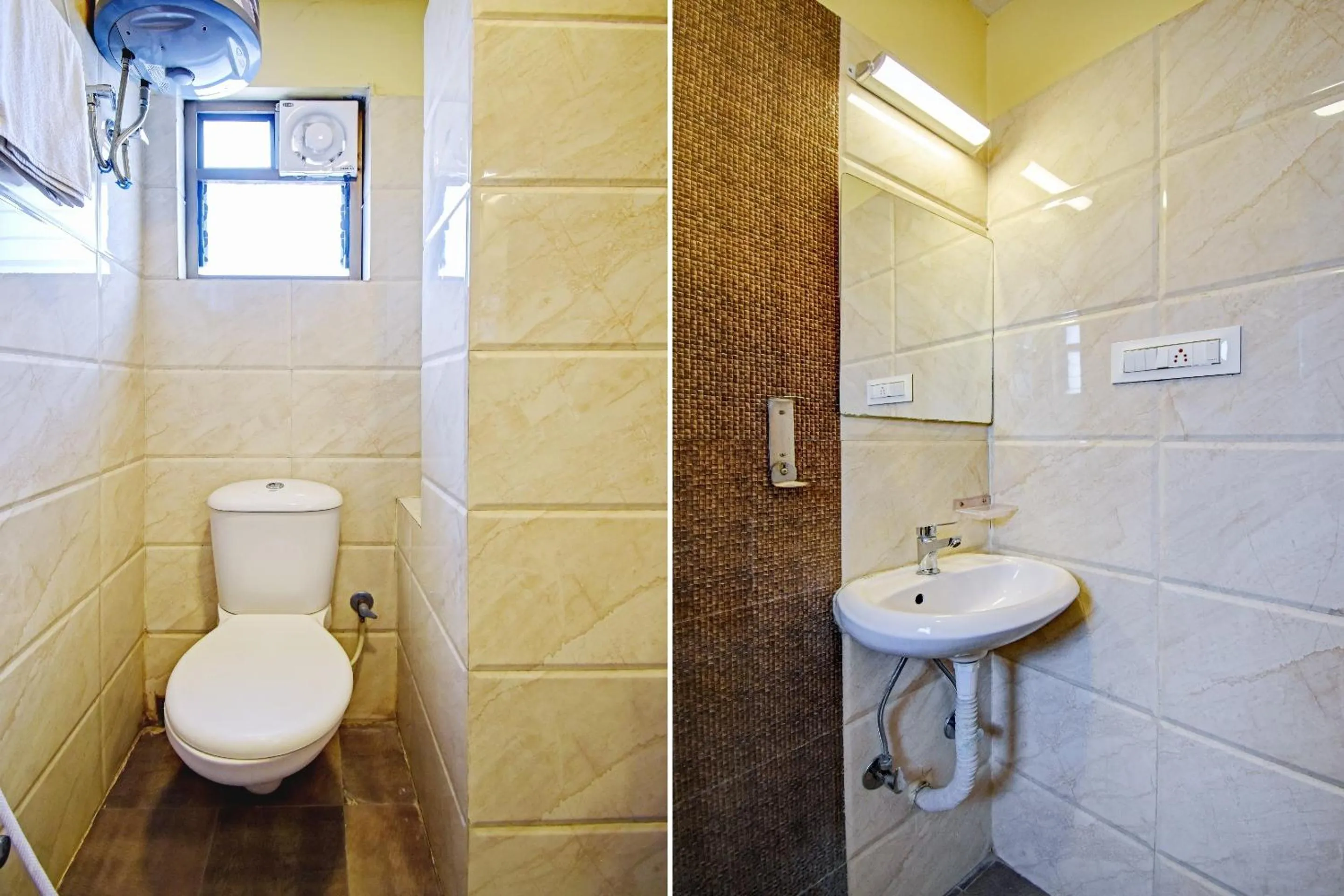 Bathroom in Hotel O Majestic Inn