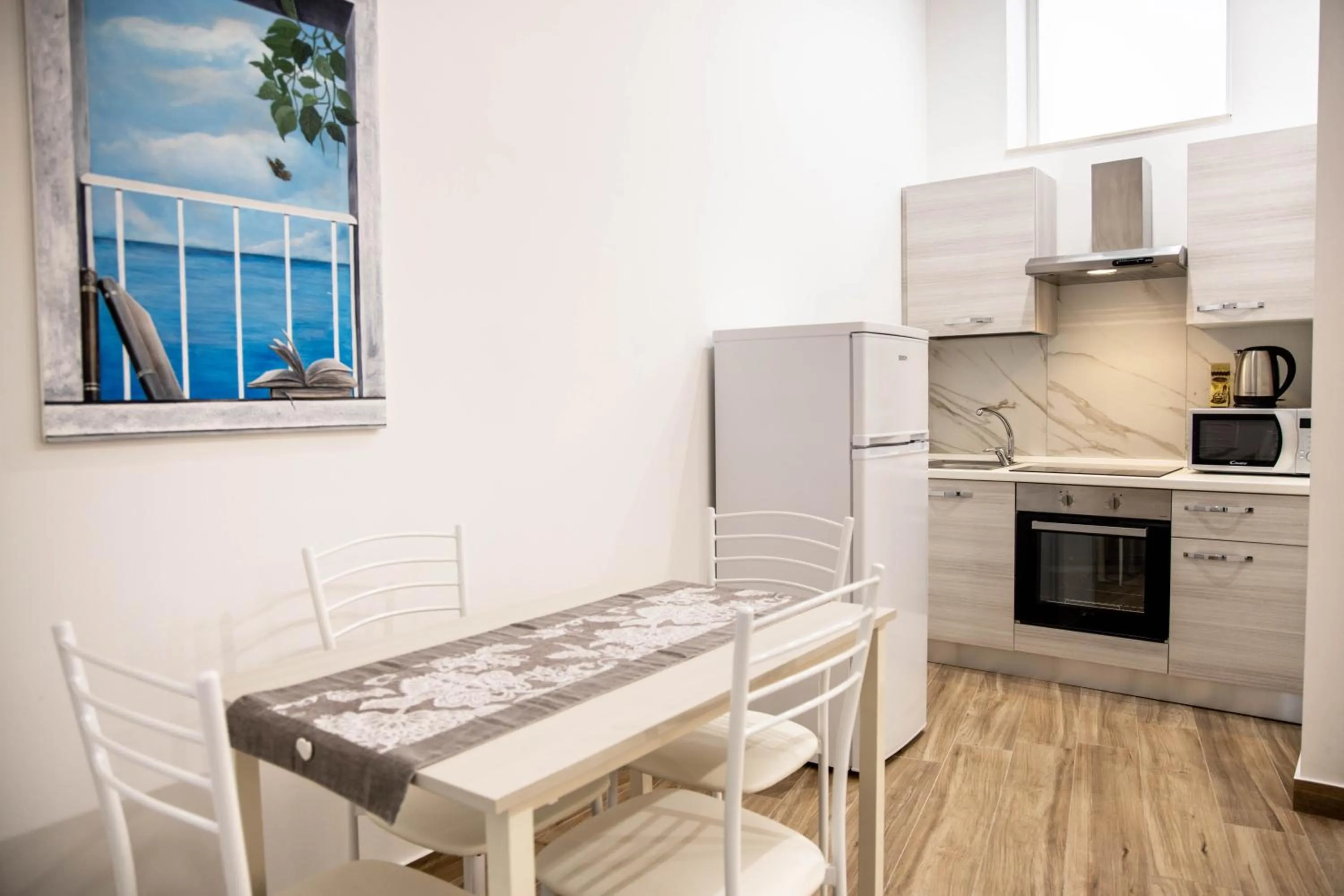 Kitchen or kitchenette in Beltrani Rent Rooms