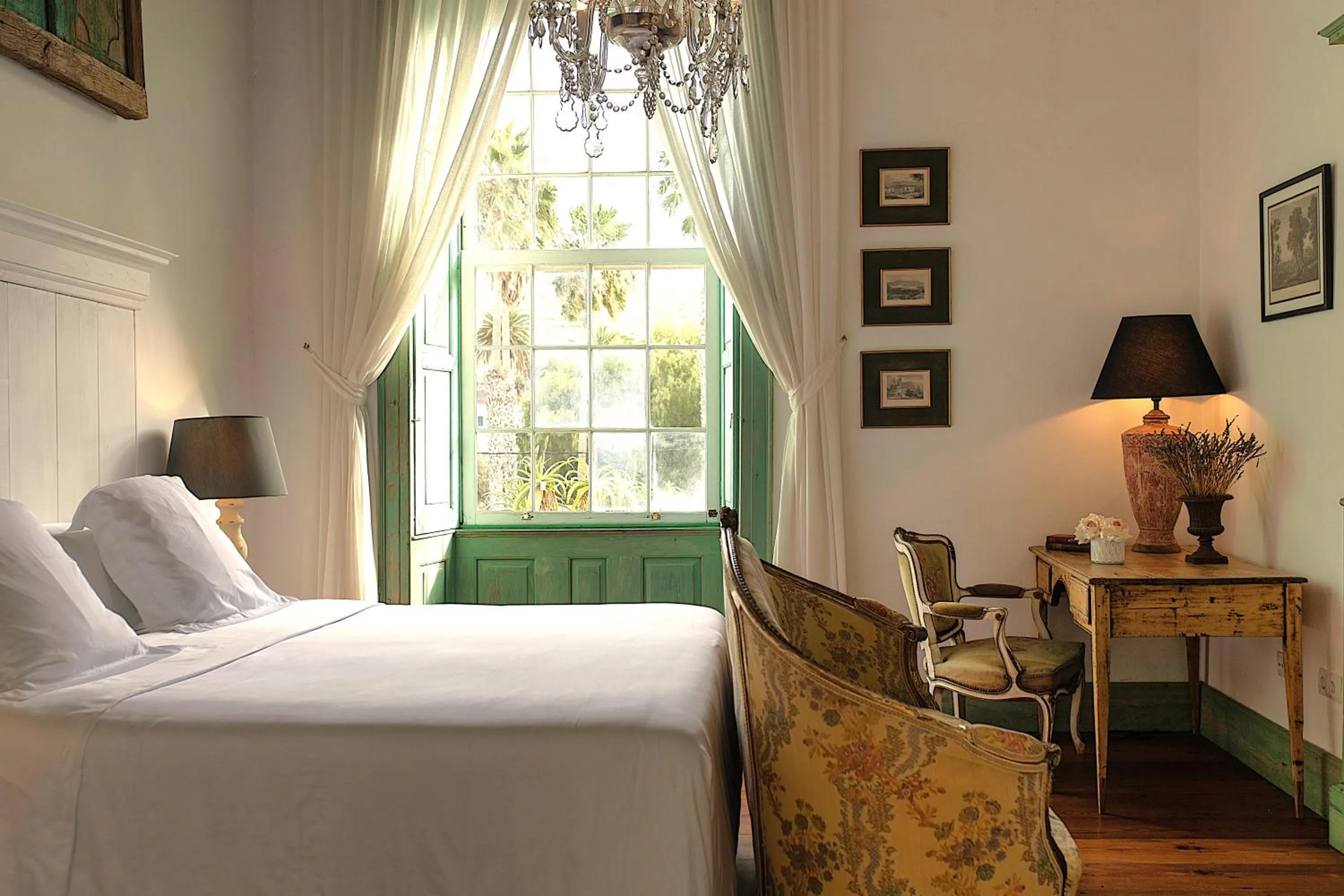 Bed in Hotel Emblemático La Casa de los Naranjos