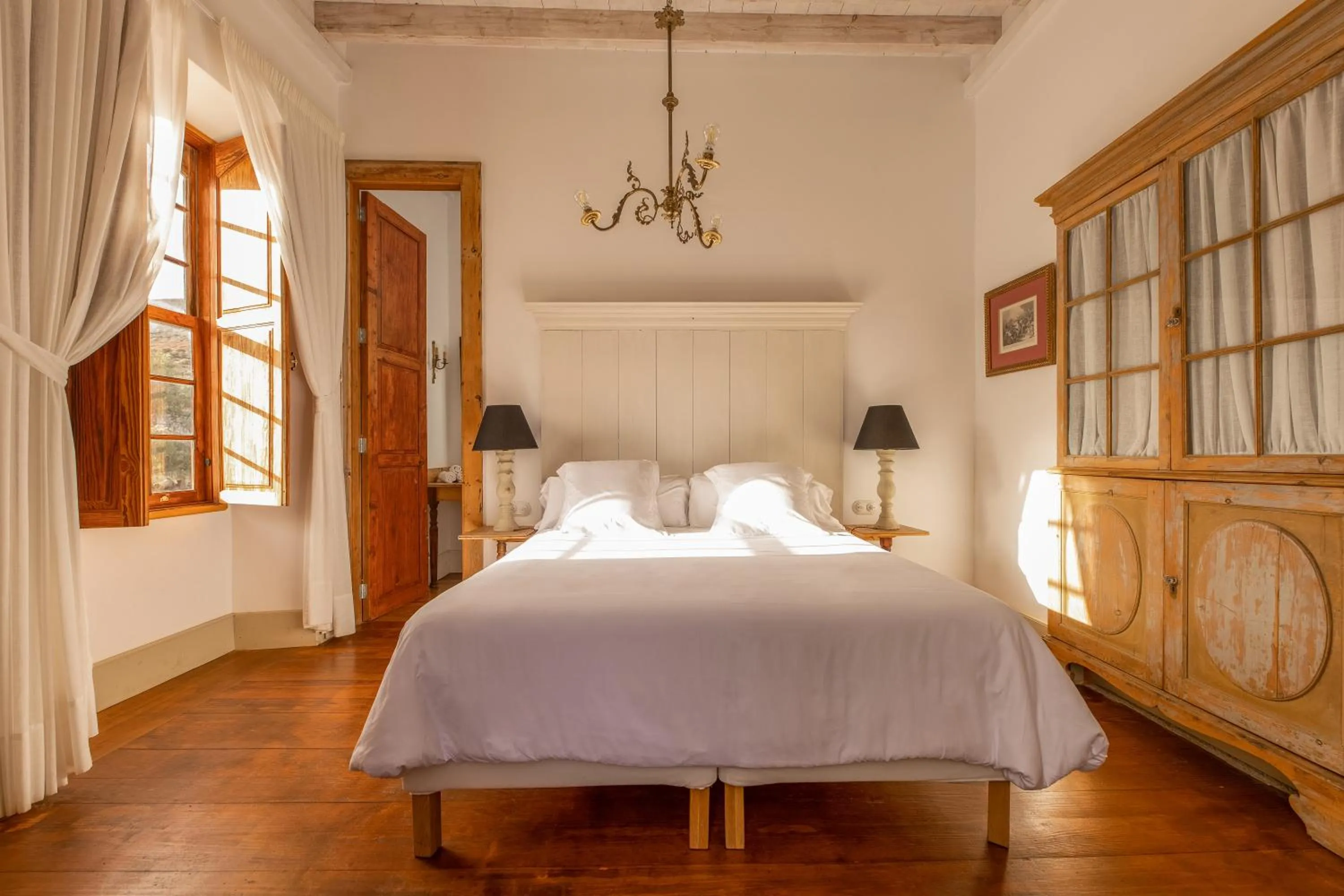 Bed in Hotel Emblemático La Casa de los Naranjos