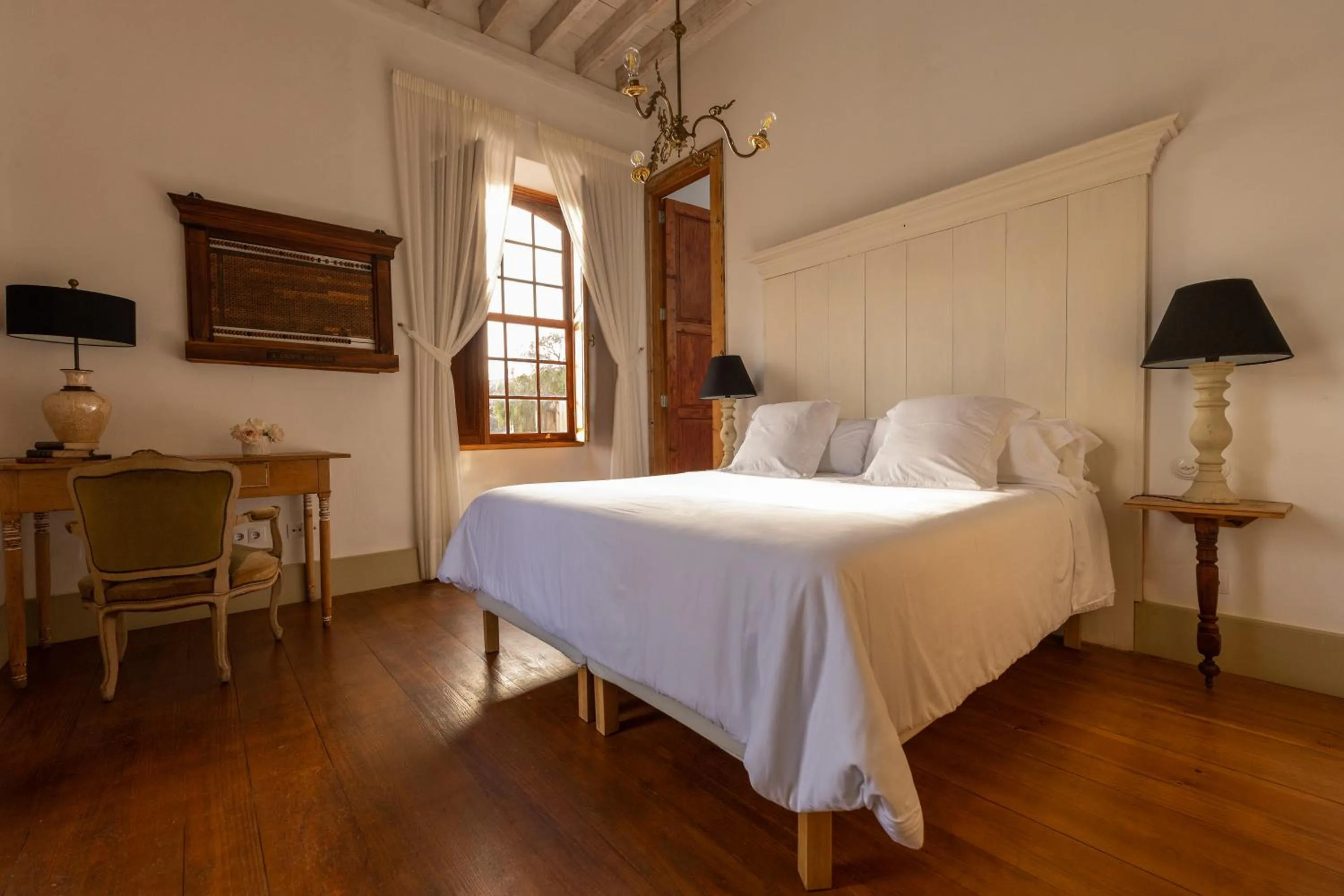 Bed in Hotel Emblemático La Casa de los Naranjos