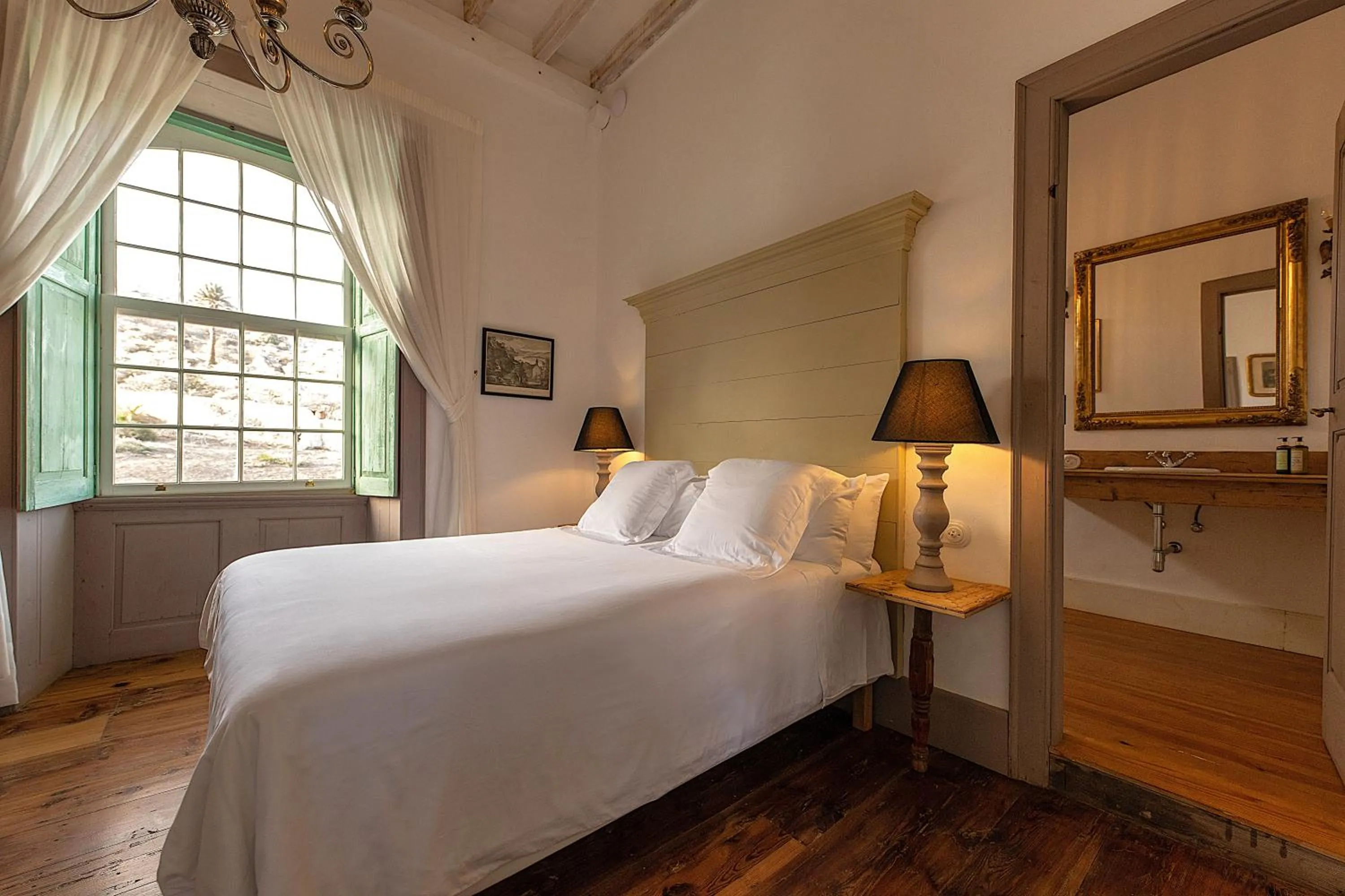 Bed in Hotel Emblemático La Casa de los Naranjos