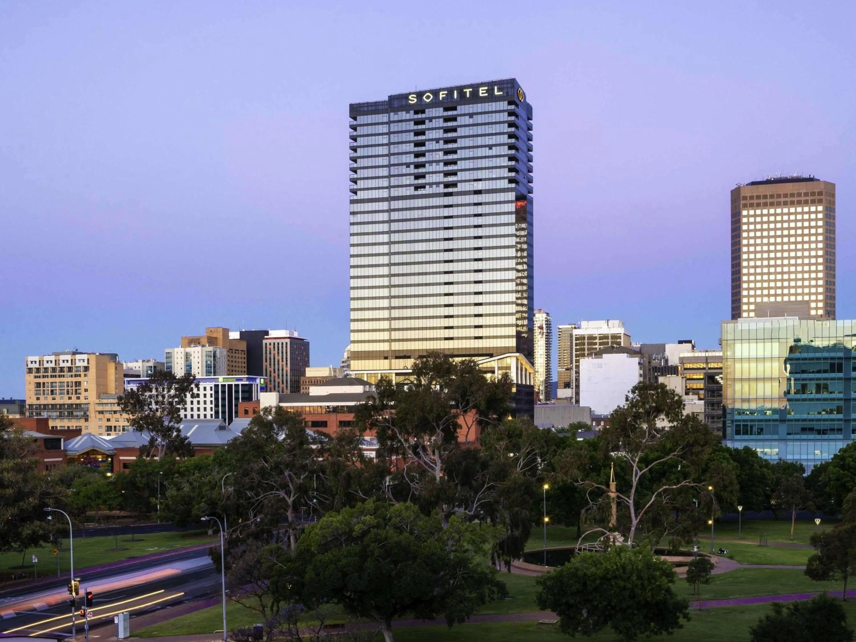 Property building in Sofitel Adelaide