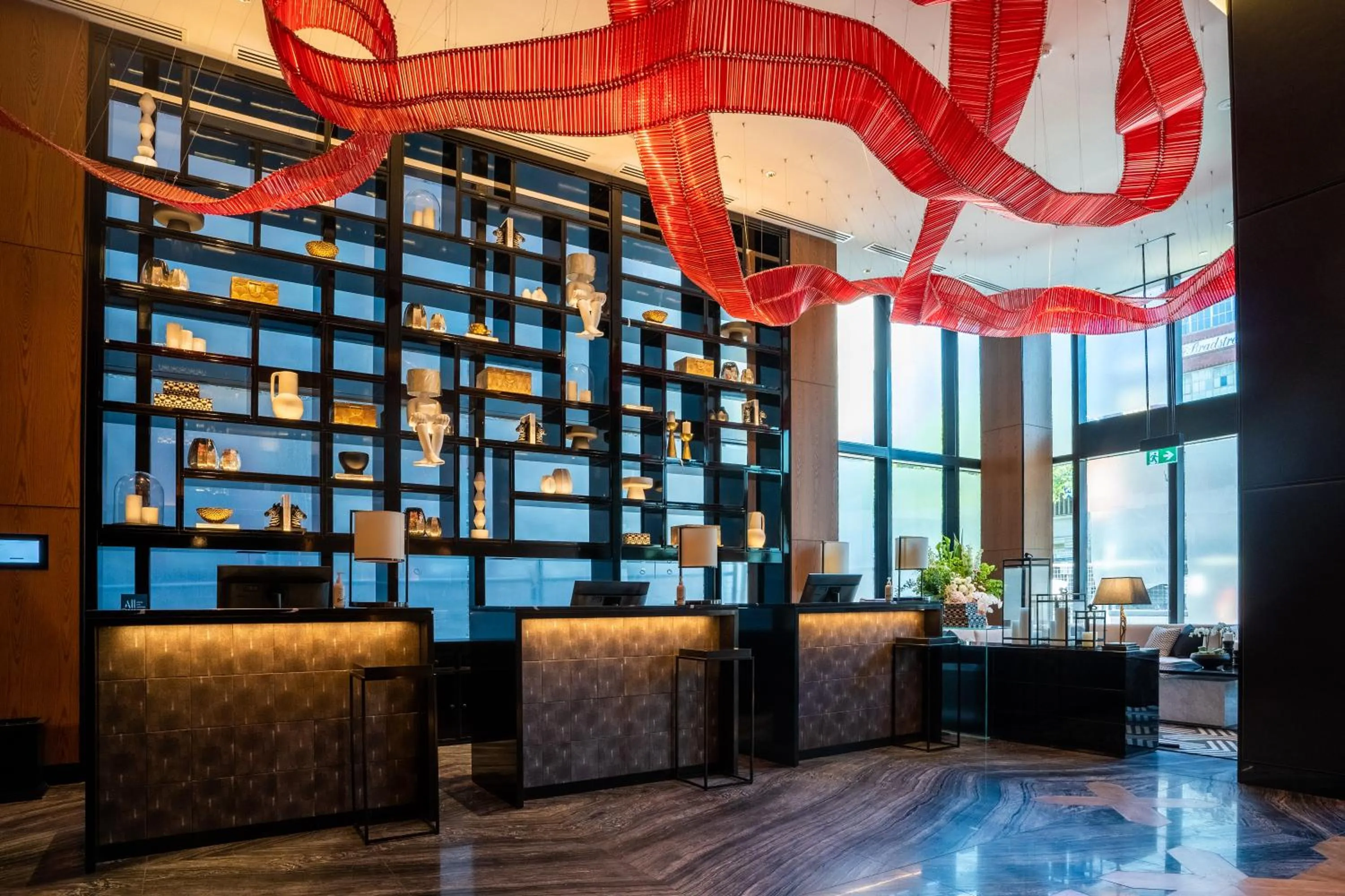 Lobby or reception in Sofitel Adelaide