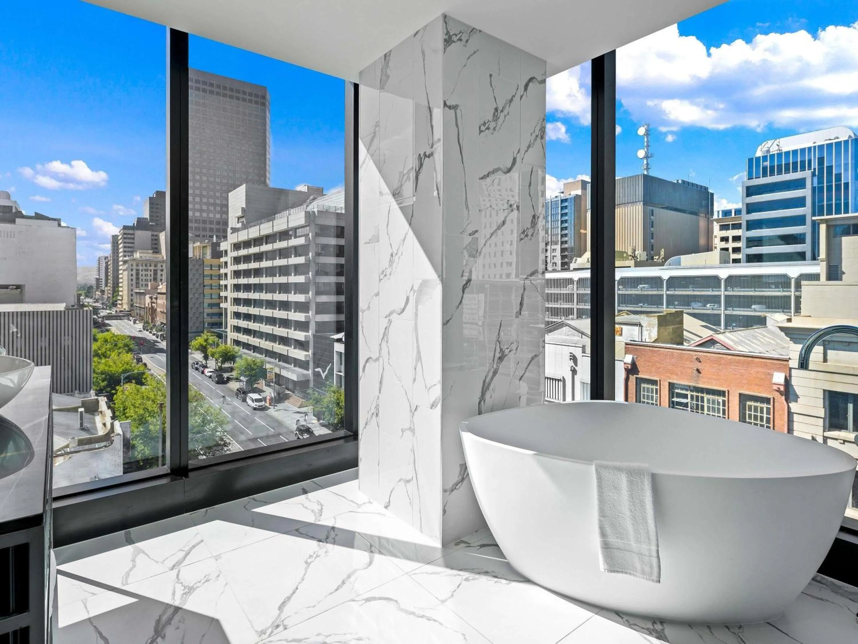 Bedroom in Sofitel Adelaide