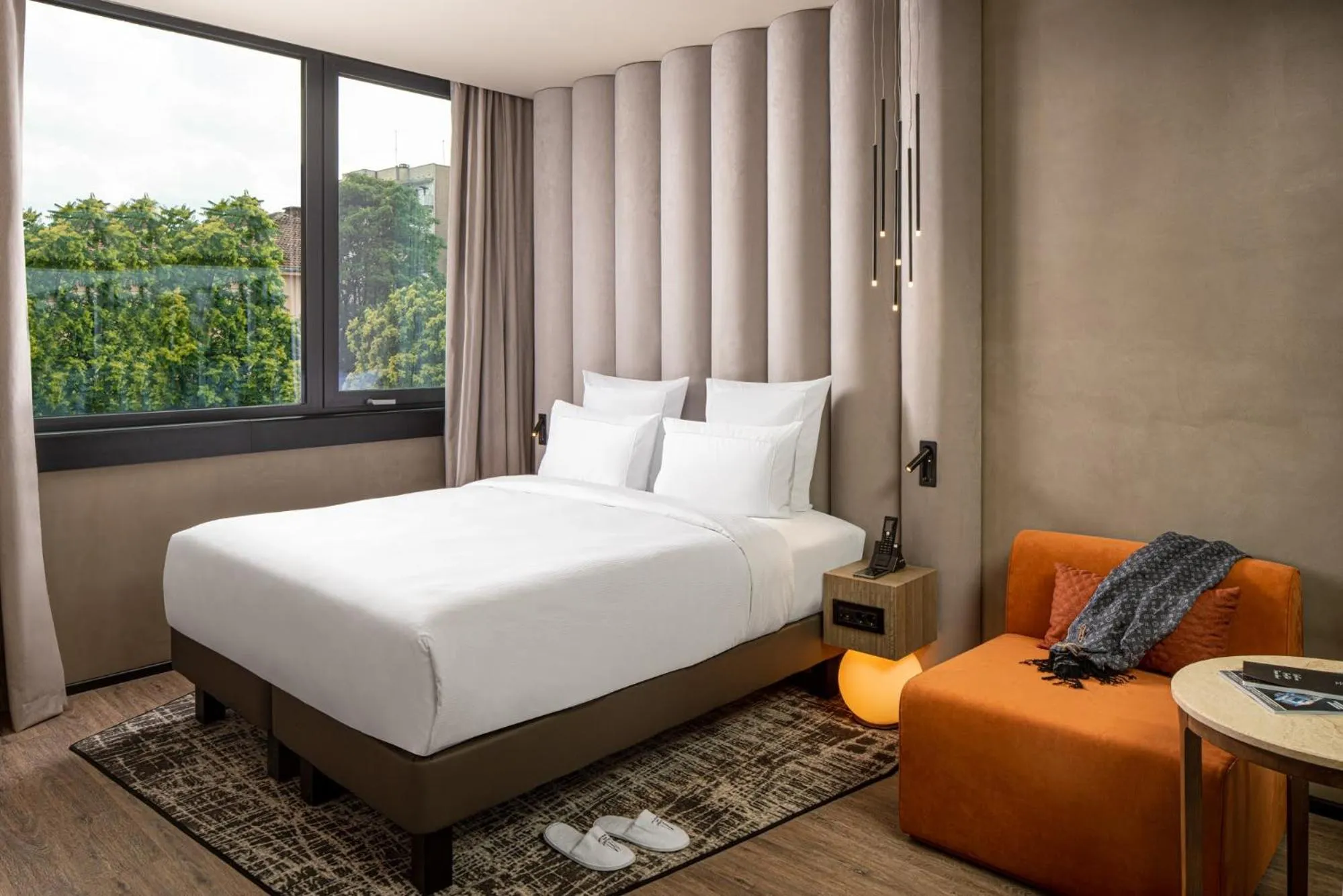 Bed in The Emporium Hotel Plovdiv - MGallery Collection