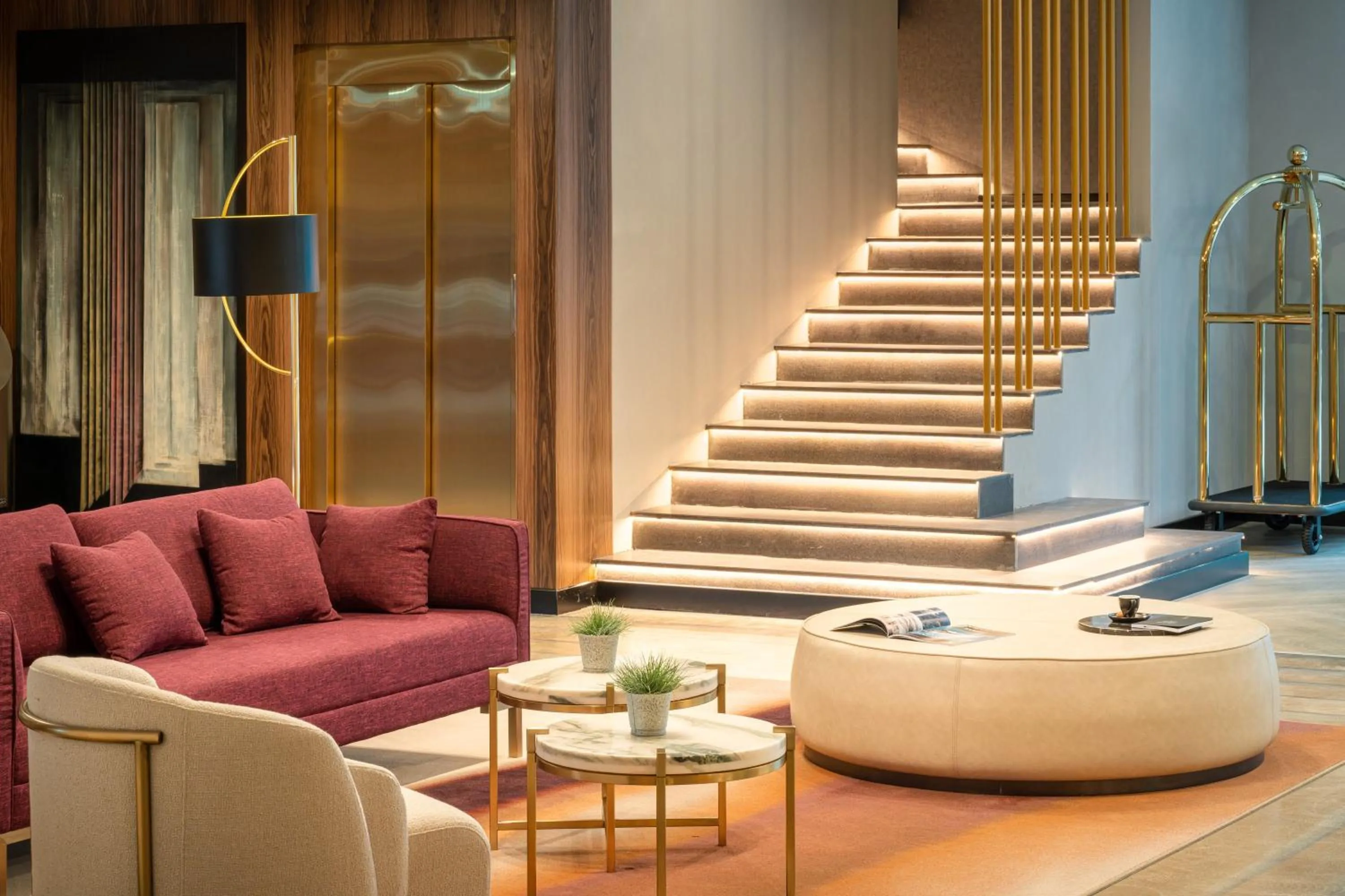 Seating area in The Emporium Hotel Plovdiv - MGallery Collection