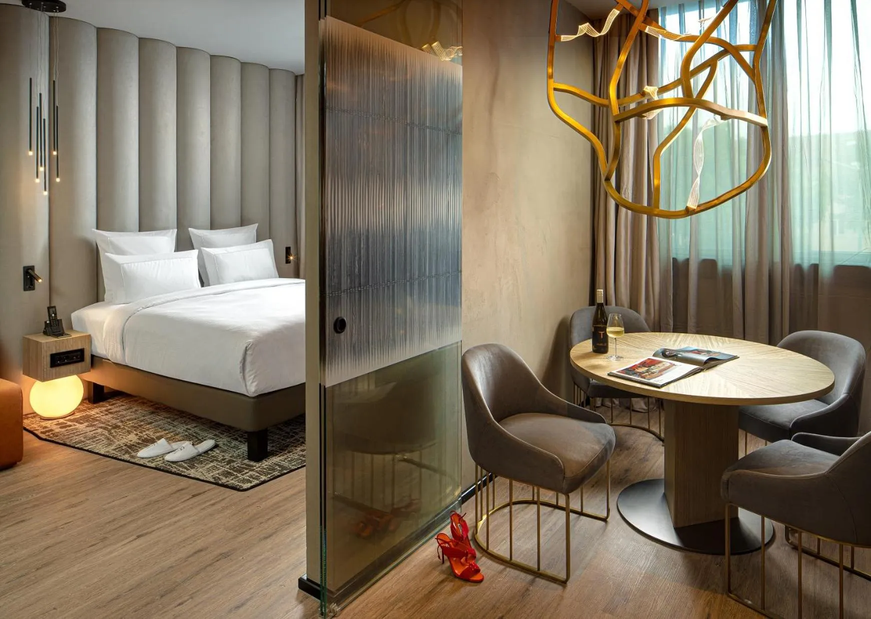 Bed in The Emporium Hotel Plovdiv - MGallery Collection