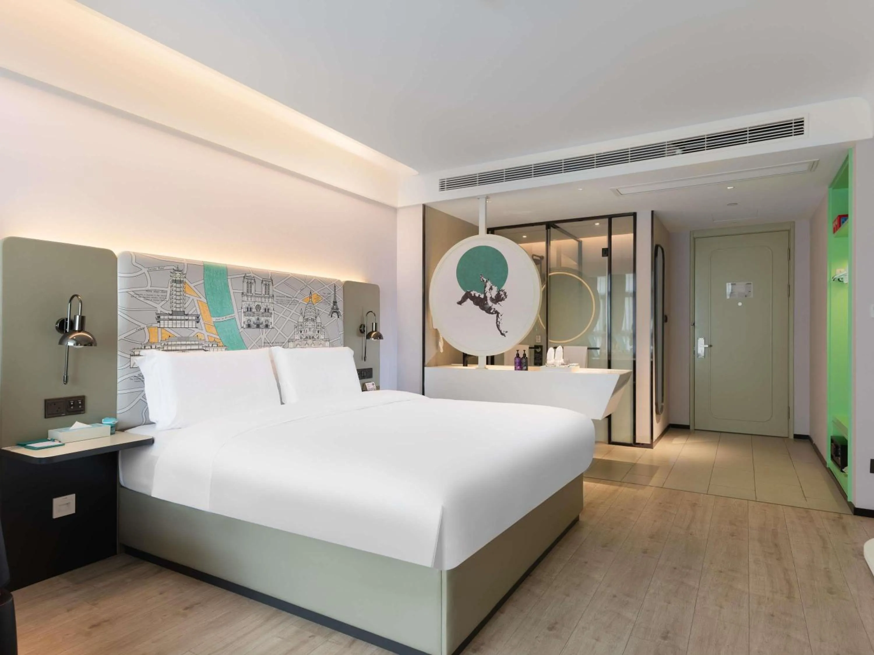 Bedroom, Bed in Mercure Chengdu Xindu