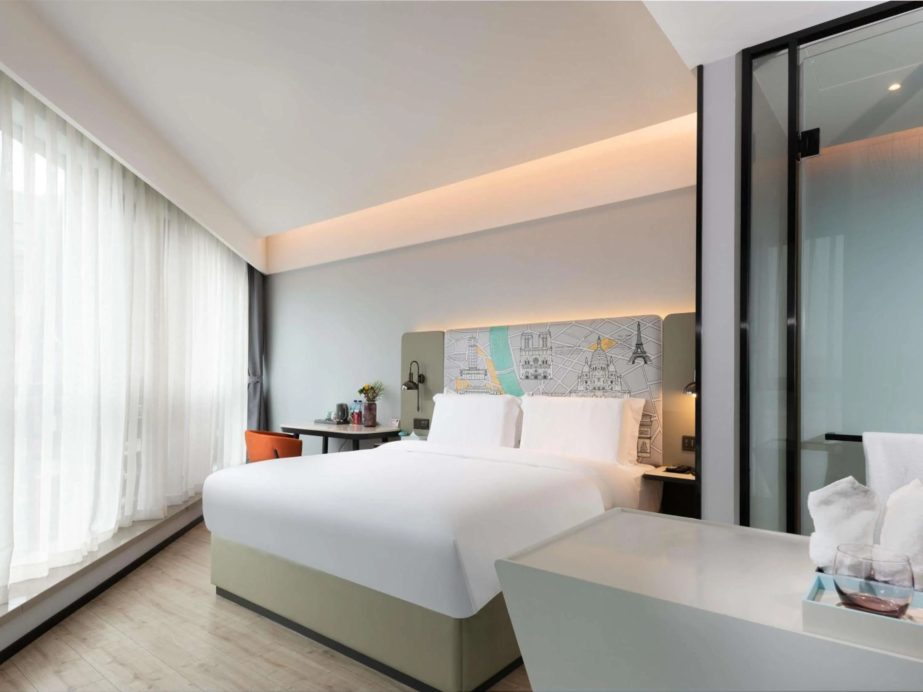 Bedroom, Bed in Mercure Chengdu Xindu