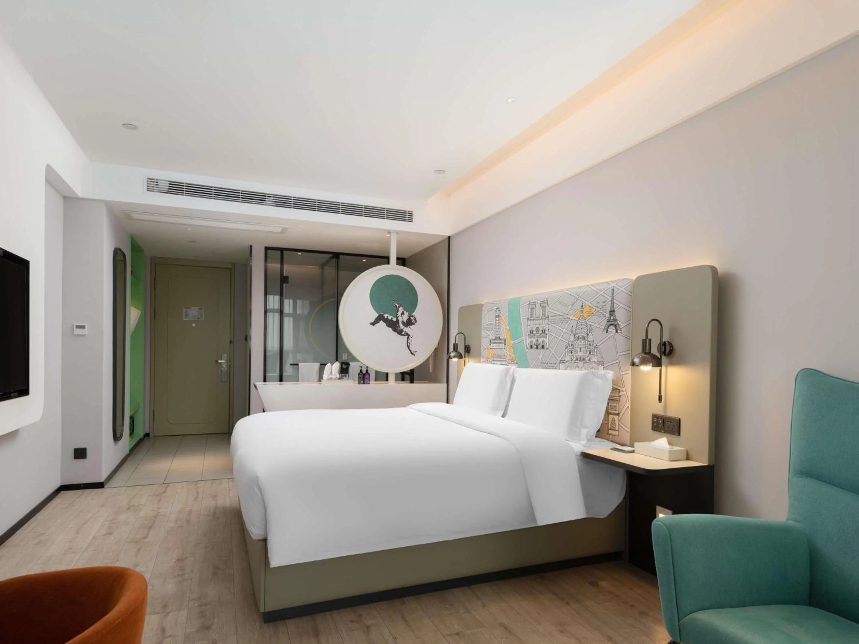 Bedroom, Bed in Mercure Chengdu Xindu