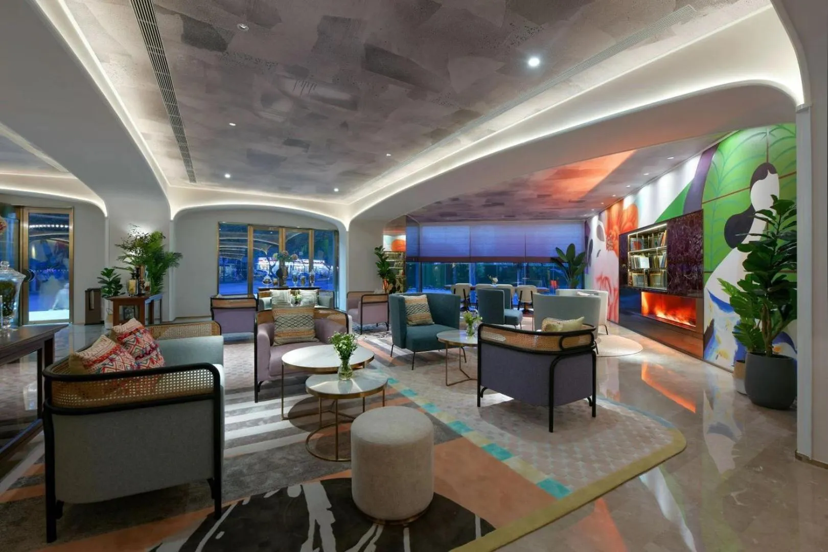 Seating area in Mercure Chengdu Jinniu Wanda Plaza