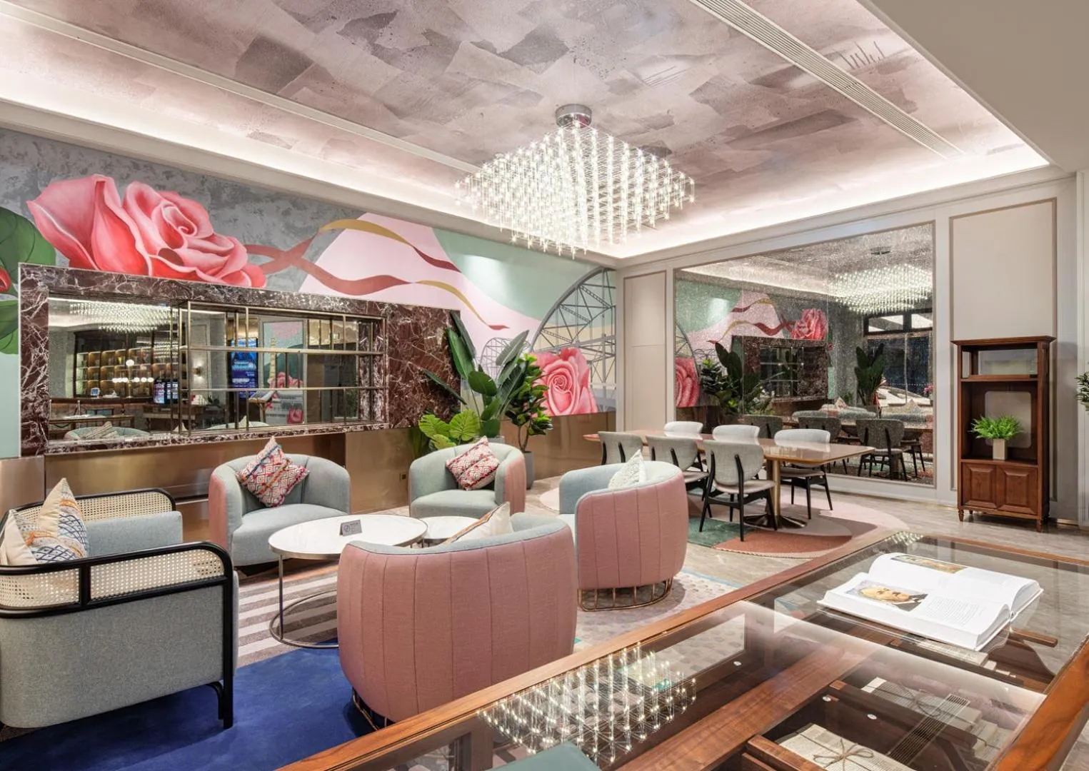 Lobby or reception in Mercure Lanzhou Zhengning Road