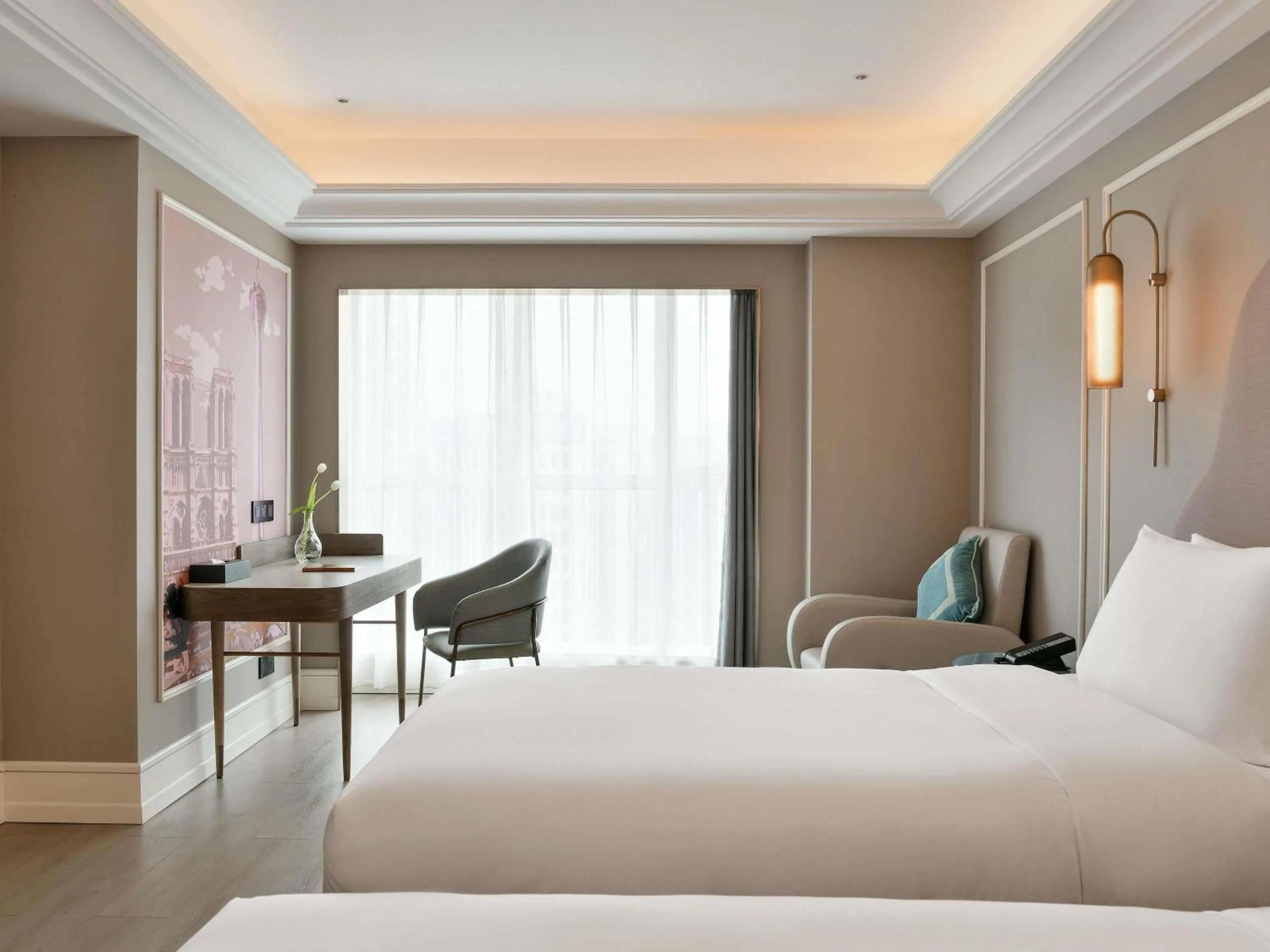 Bedroom, Bed in Mercure Chengdu Jiuyanqiao