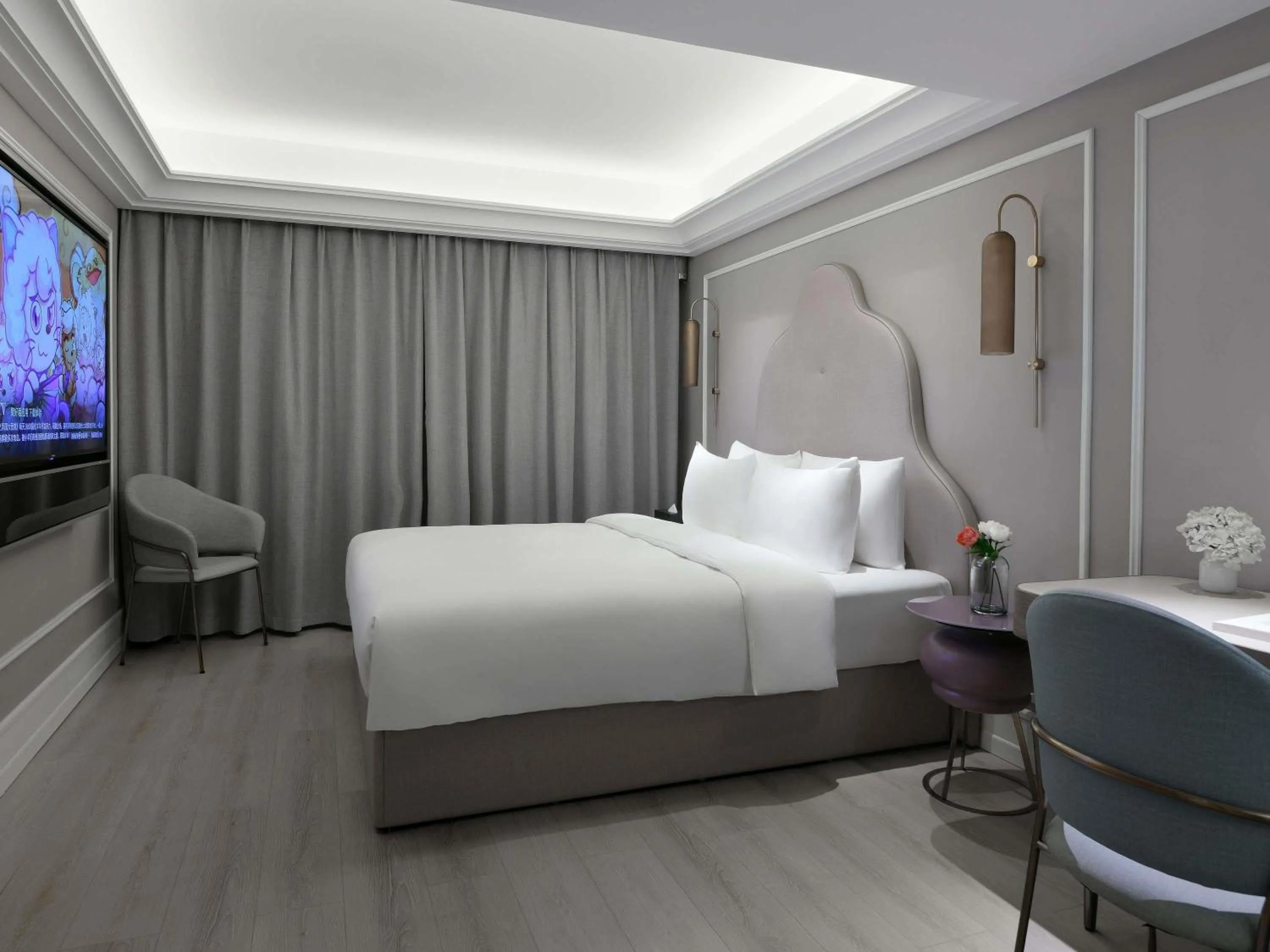 Bedroom, Bed in Mercure Chengdu Jiuyanqiao