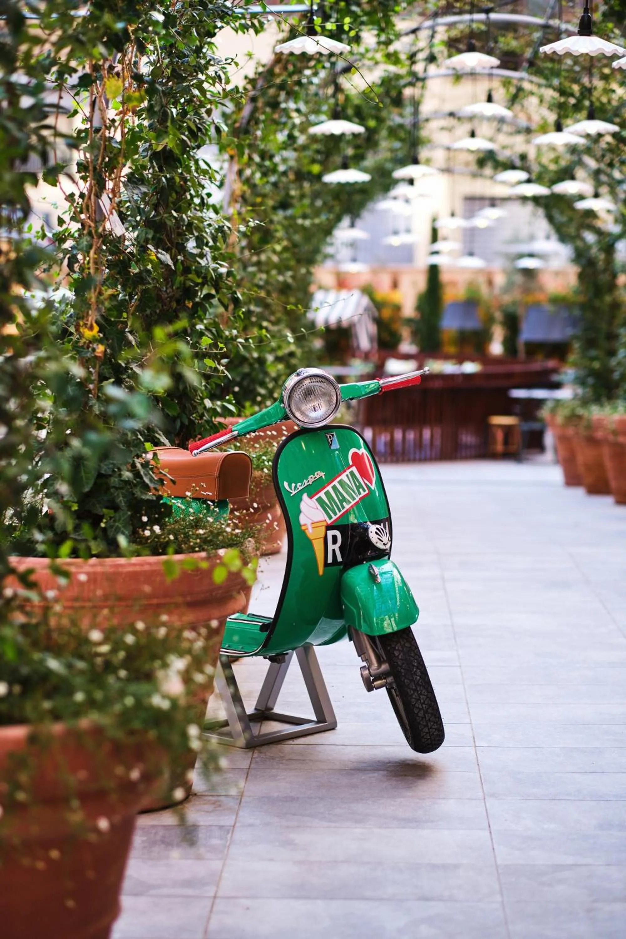 Facade/entrance in Mama Shelter Roma