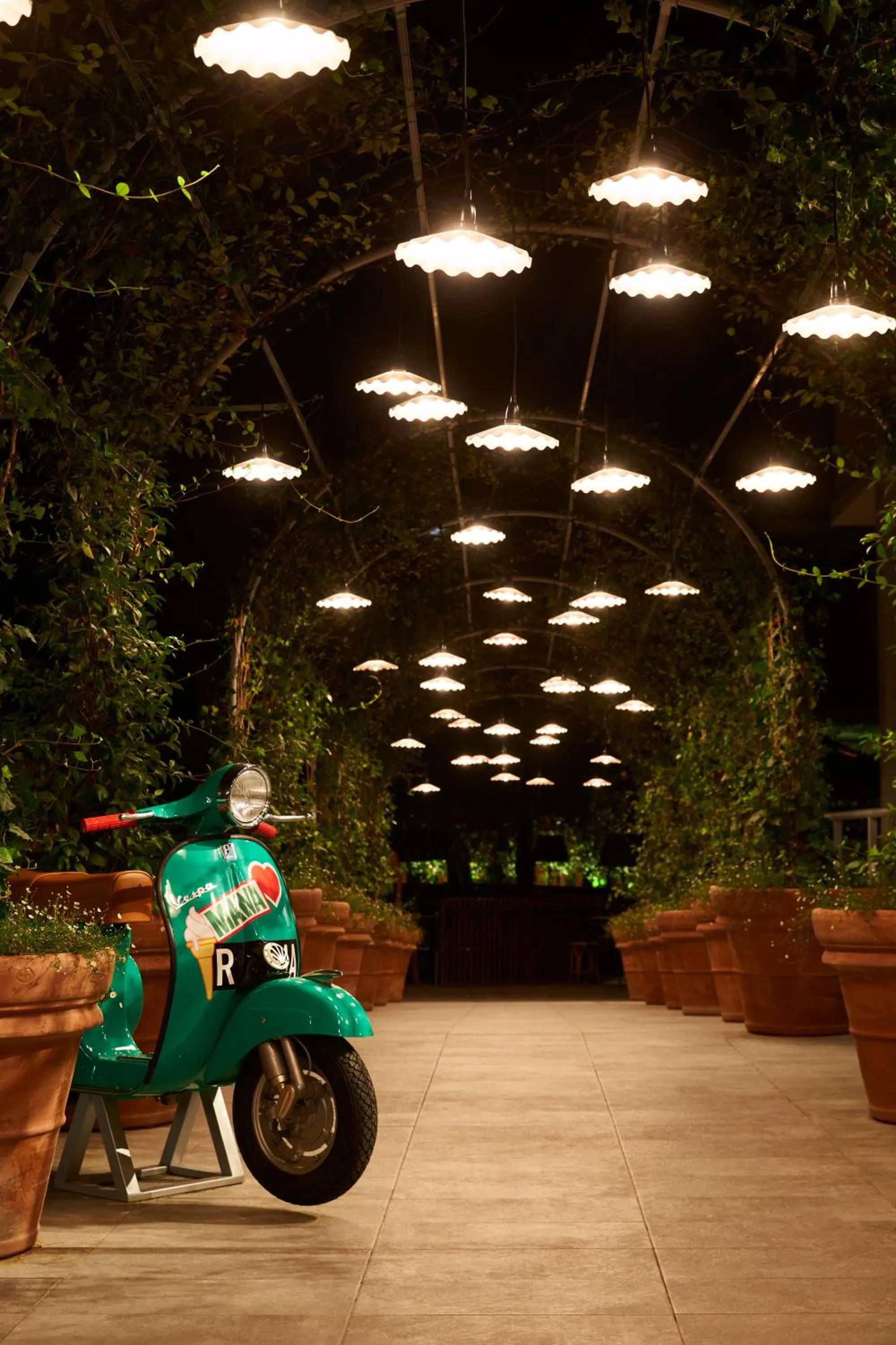 Facade/entrance in Mama Shelter Roma